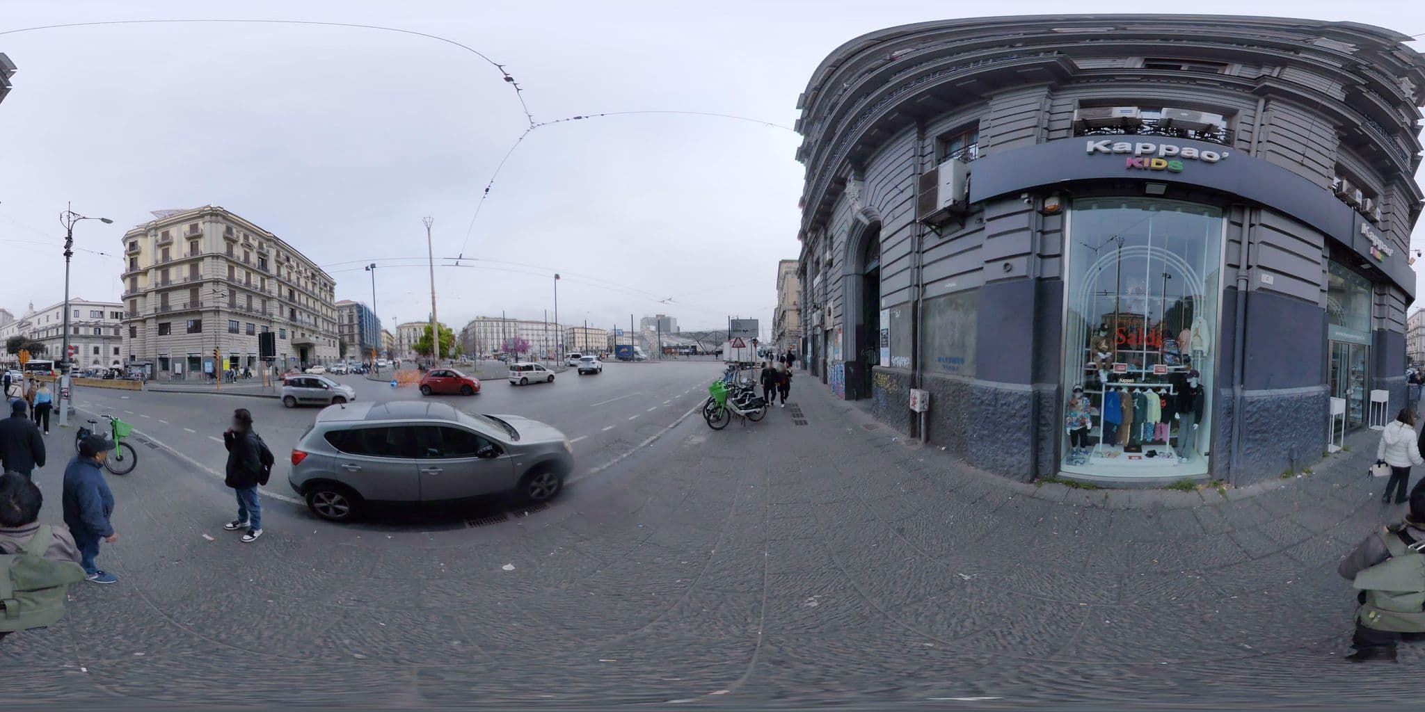 Street view near B&B La Peonia, Naples — © mapconcierge (CC BY-SA · Mapillary)