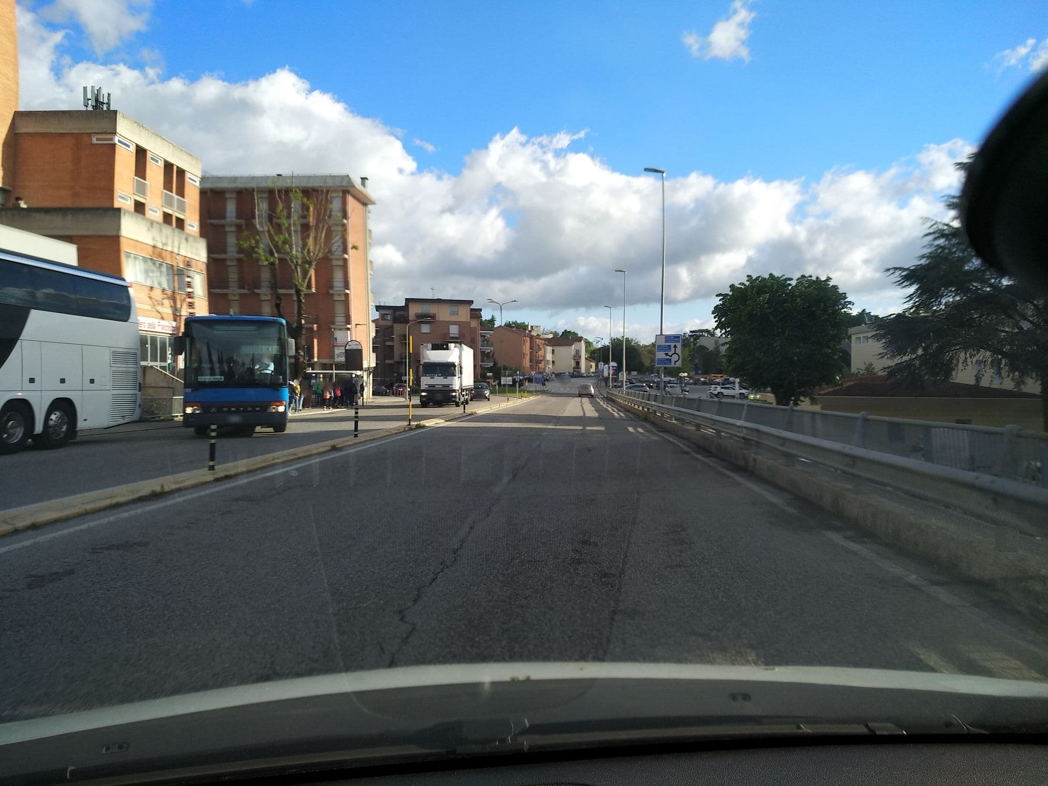 Street view near Hotel Piero della Francesca, Urbino — © galessandroni (CC BY-SA · Mapillary)