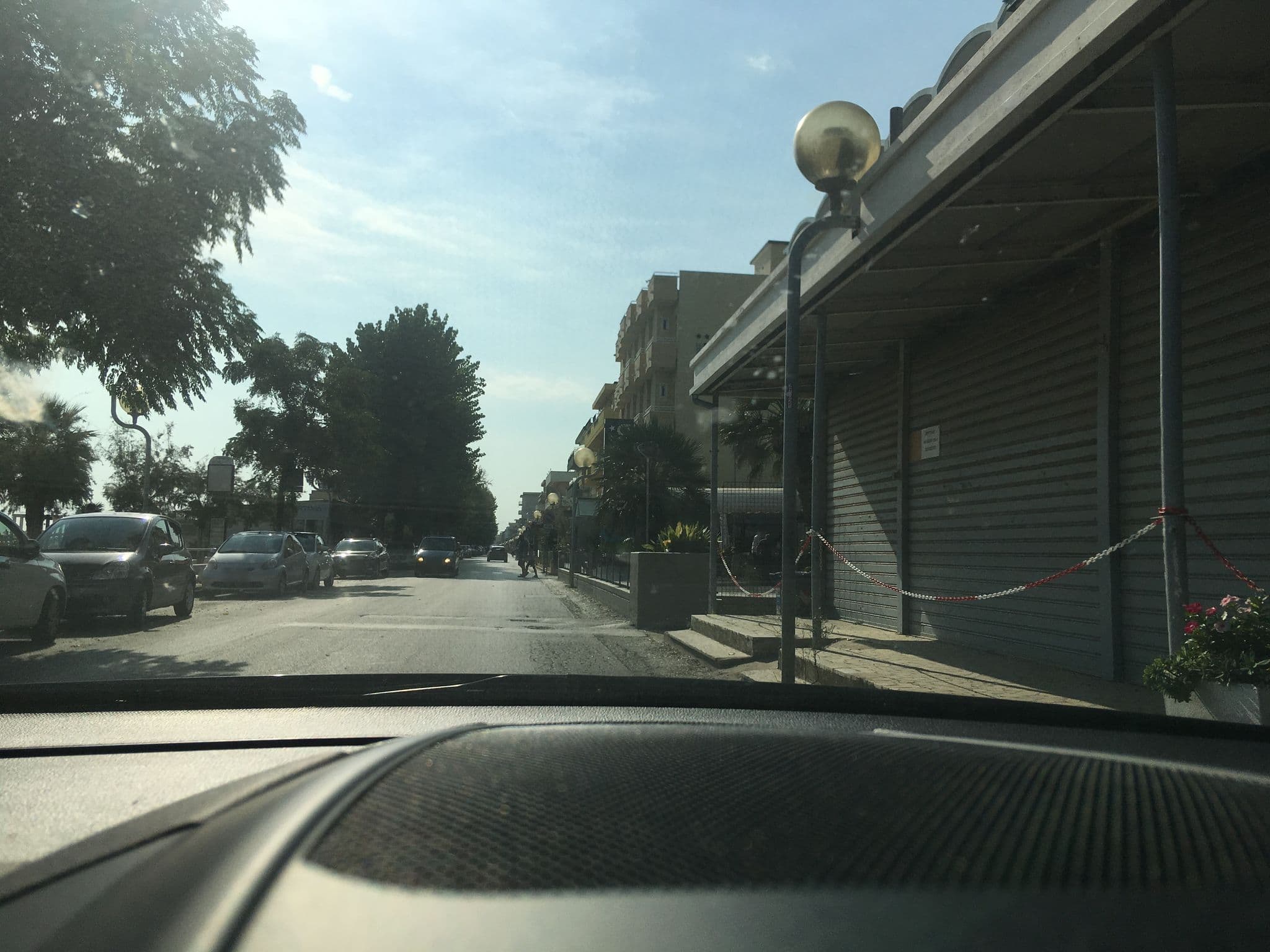 Street view near Gimmi Hotel, Bellaria-Igea Marina