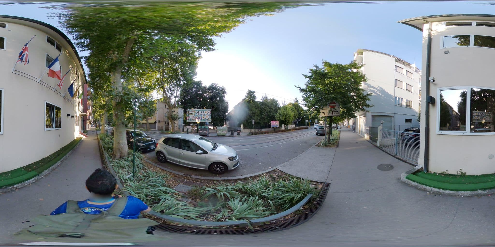 Street view near Hotel Tito, Mestre