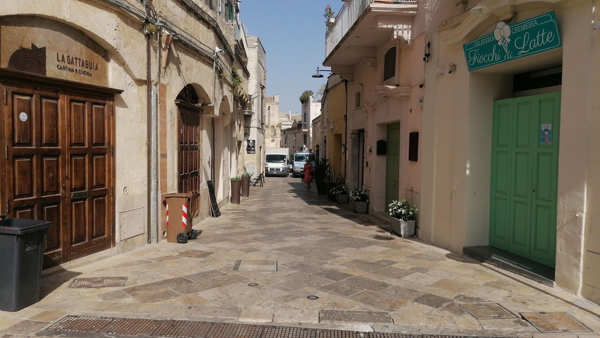 Street view near Residenza dei Suoni, Matera