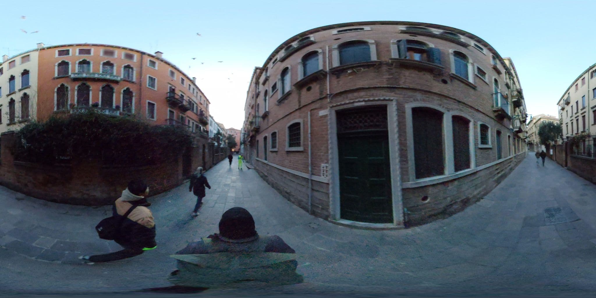 Street view near Ostello Domus Civica, Venice