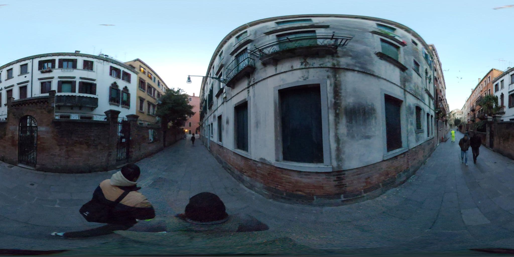 Street view near Ca' San Rocco, Venice