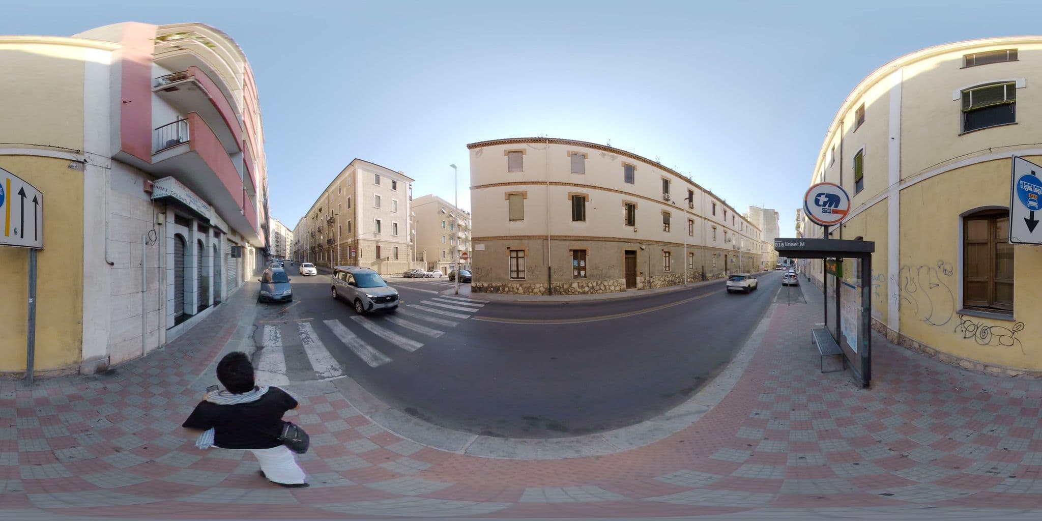 Street view near B&B 5 Stelle, Cagliari — © mapconcierge (CC BY-SA · Mapillary)