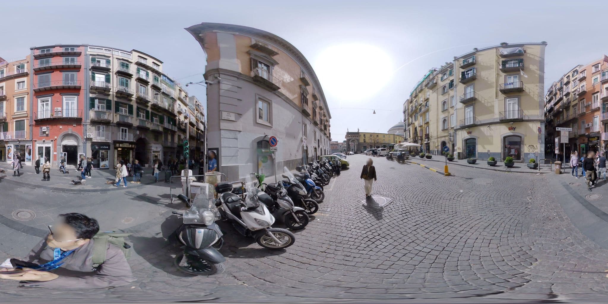 Street view near B&B Chiaia 242, San Ferdinando — © mapconcierge (CC BY-SA · Mapillary)