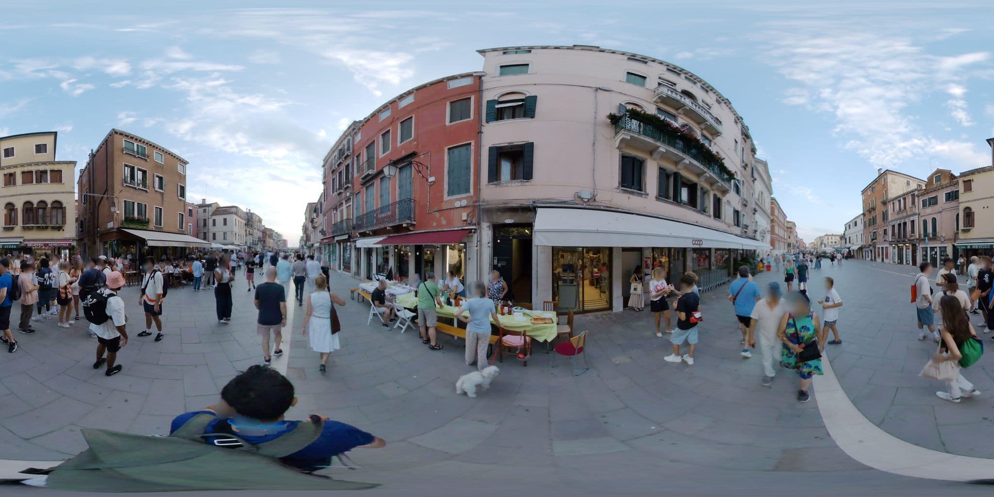 Street view near Corte Contarina, Venice — © mapconcierge (CC BY-SA · Mapillary)