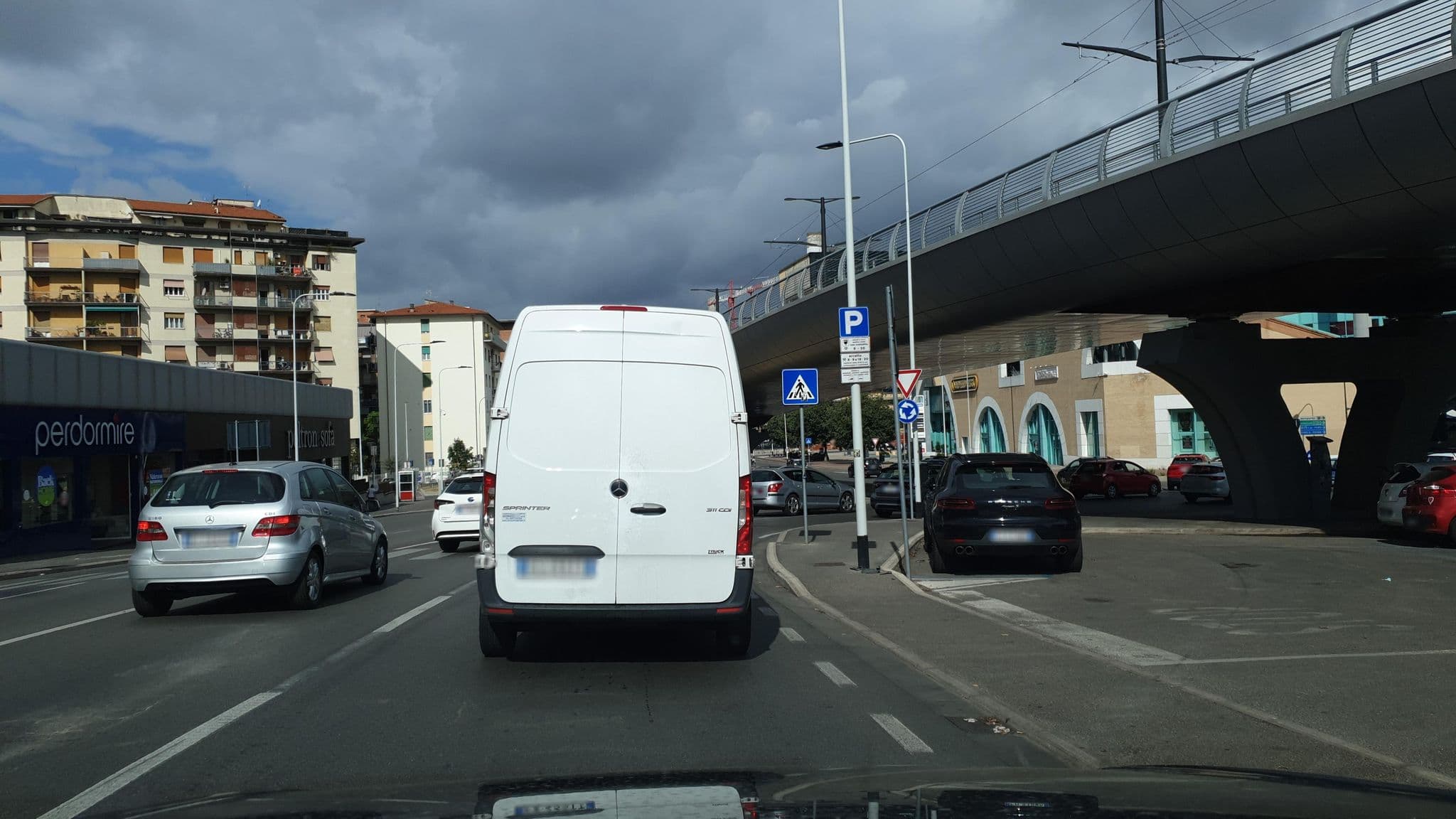 Street view near Novoli B&B, Florence