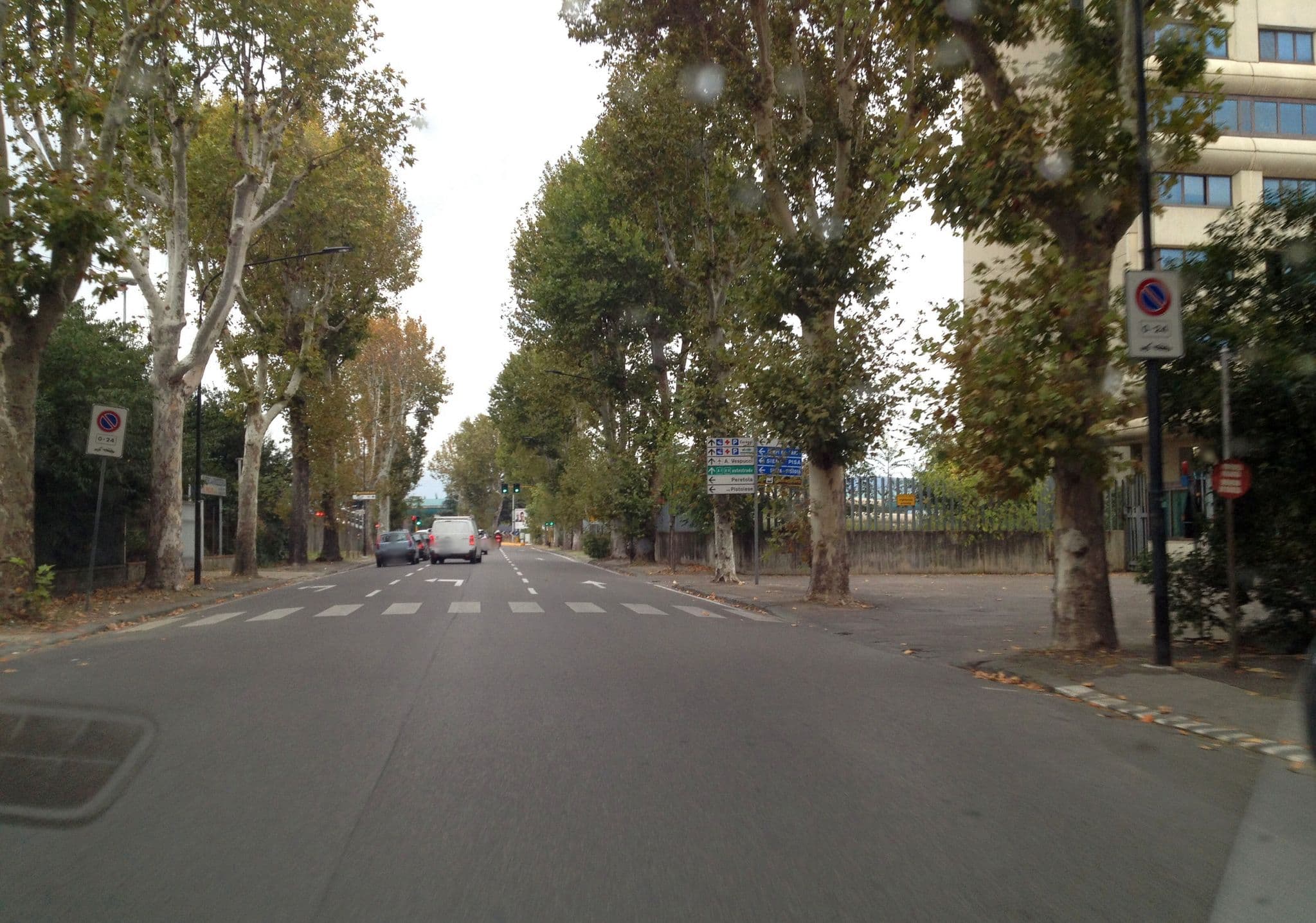 Street view near Real Hotel, Mantignano-Ugnano — © istefanos (CC BY-SA · Mapillary)