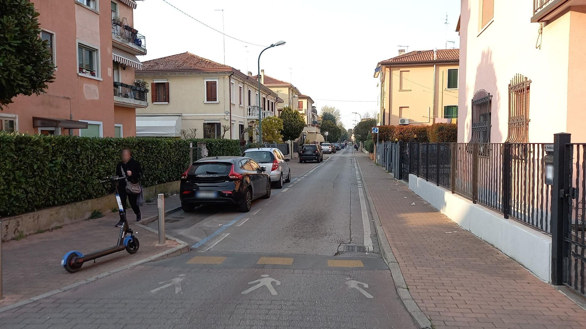 Street view near Villa Teresa, Mestre