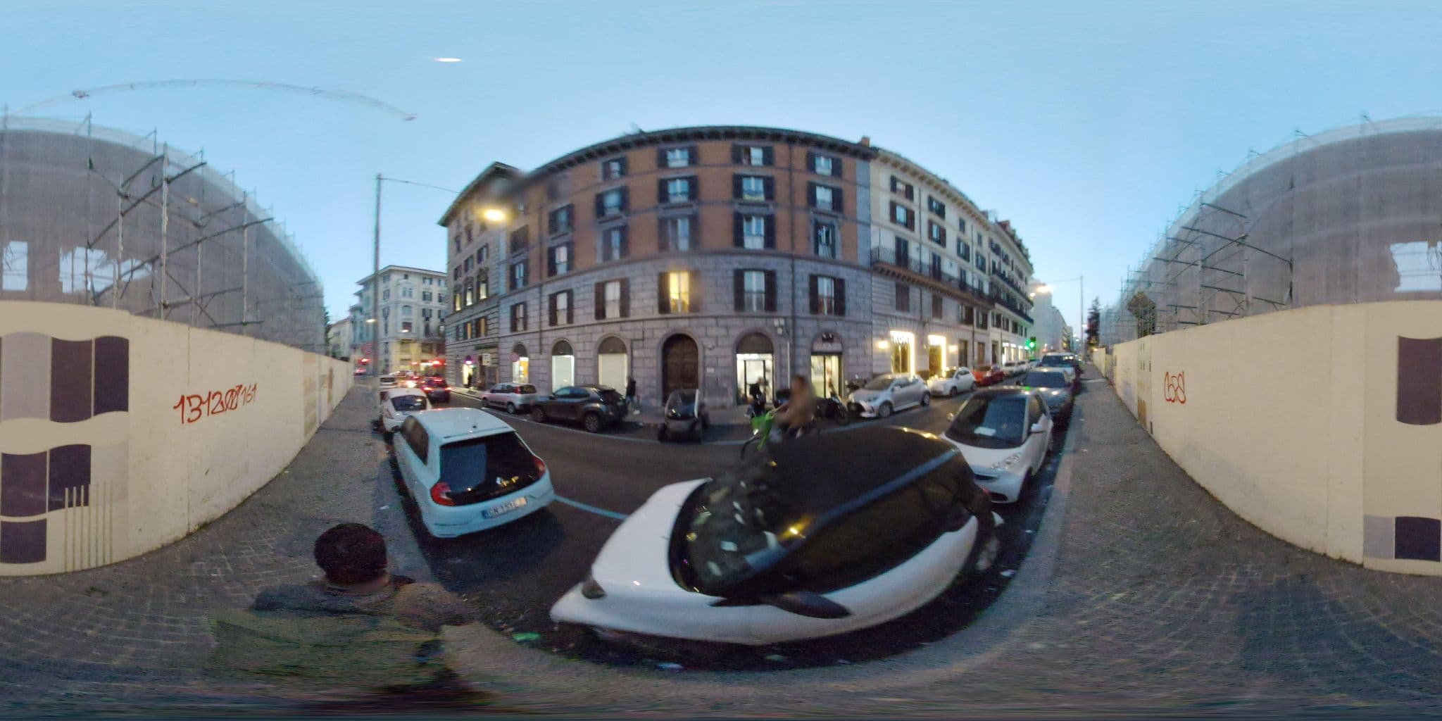 Street view near Down Town Hotel, Sallustiano — © mapconcierge (CC BY-SA · Mapillary)