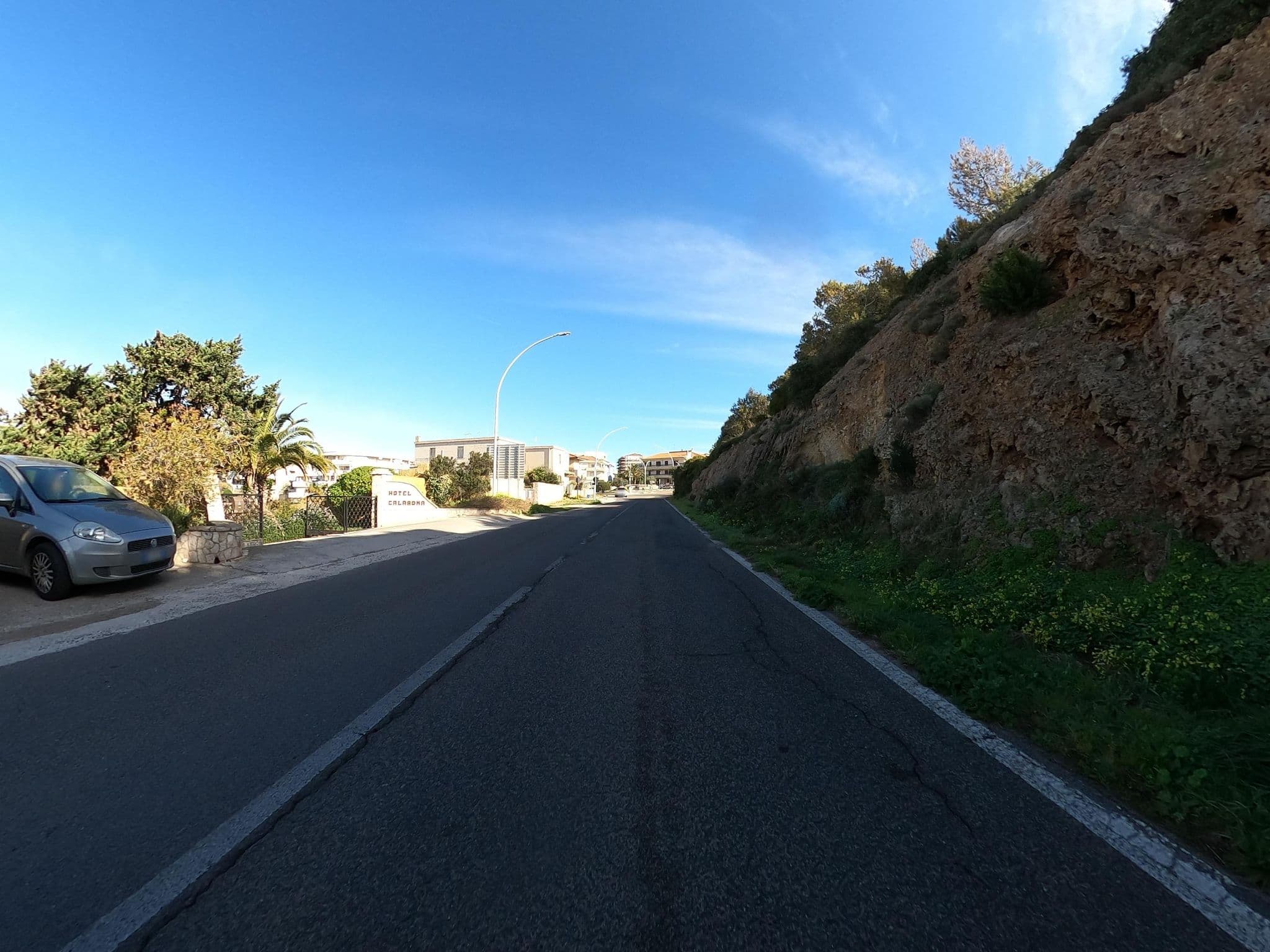 Street view near Hotel Calabona, Alghero