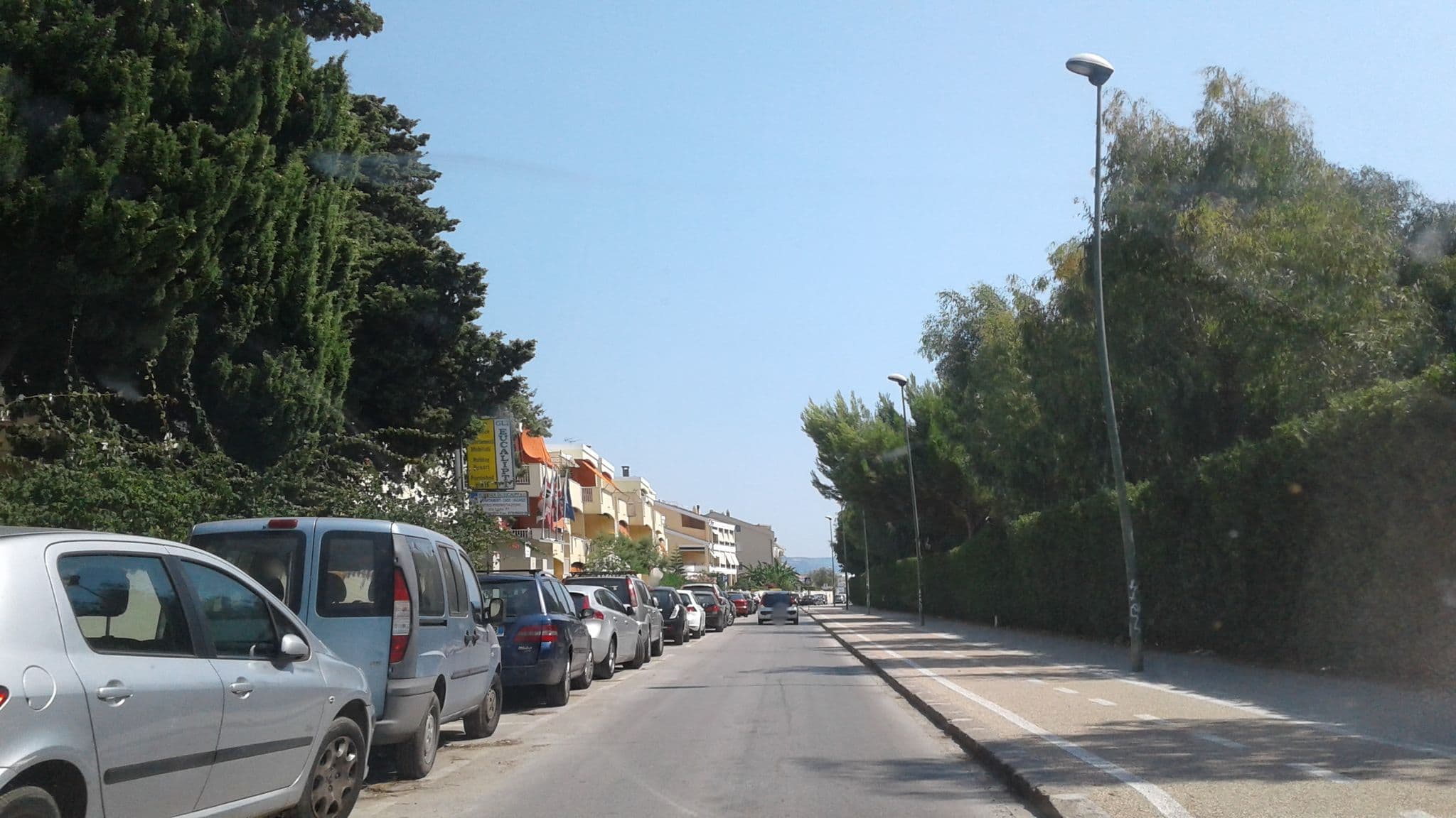 Street view near Residenza Eucalipti, Alghero
