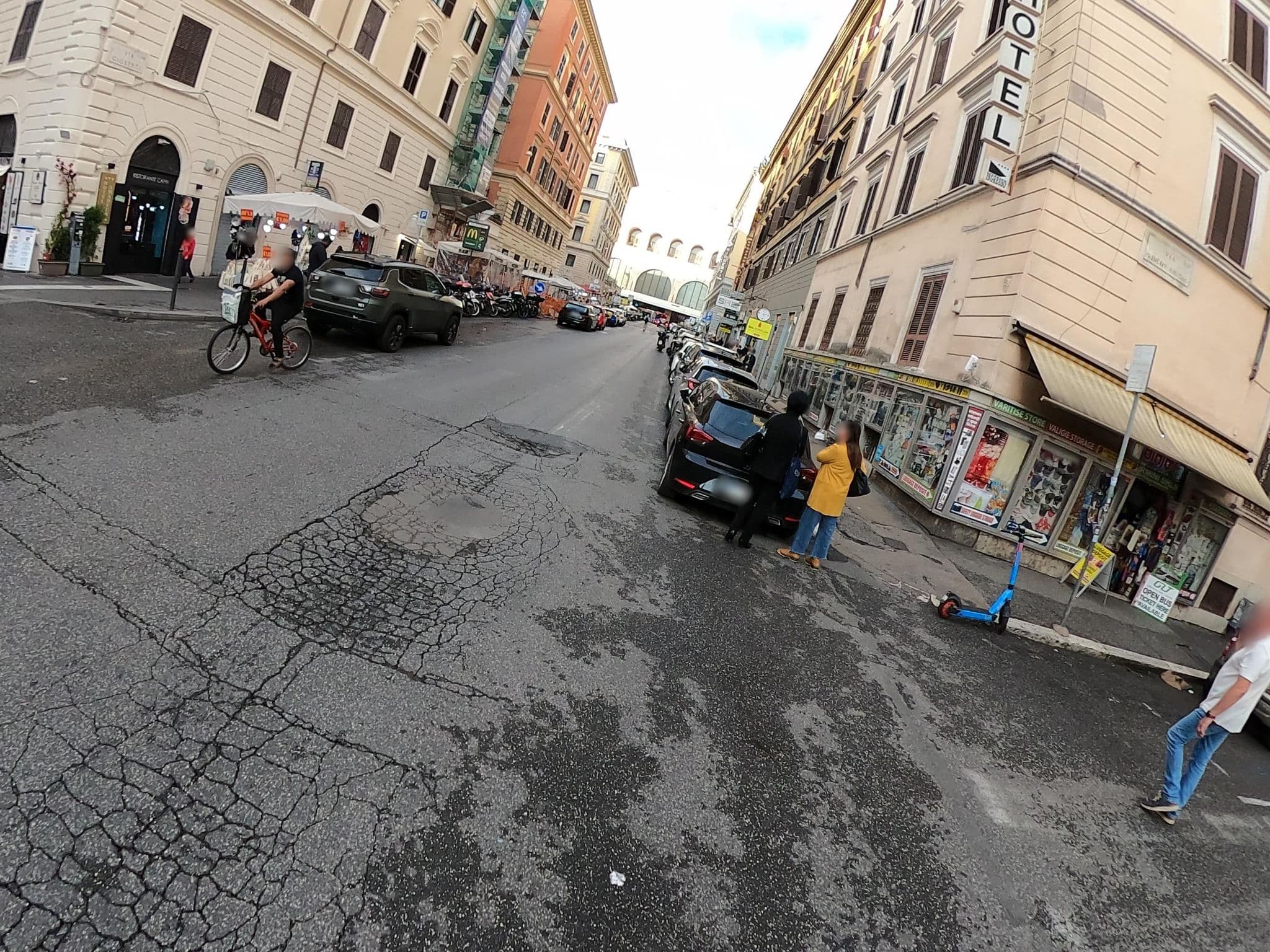 Street view near Hotel Milo, Monti — © alesarrett (CC BY-SA · Mapillary)