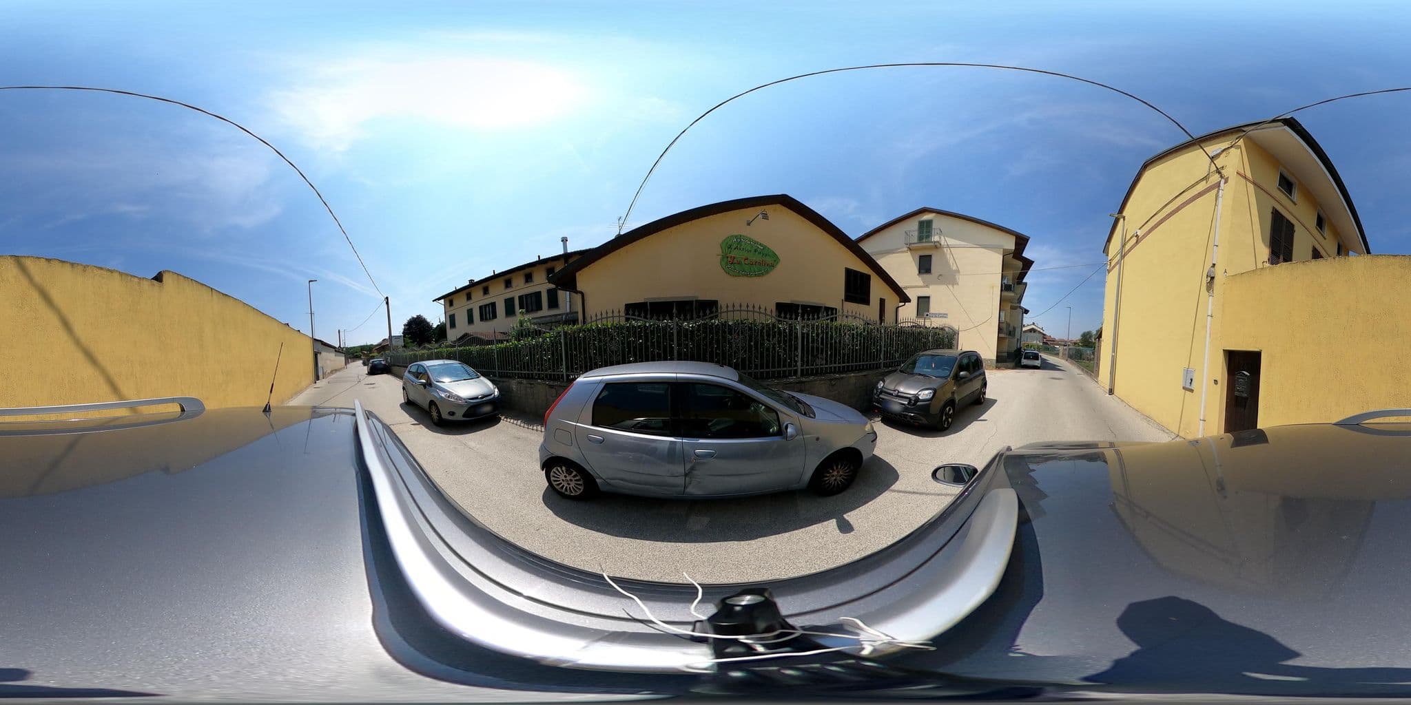 Street view near Agriturismo L'Antico Pioppo, Santena — © canfe (CC BY-SA · Mapillary)