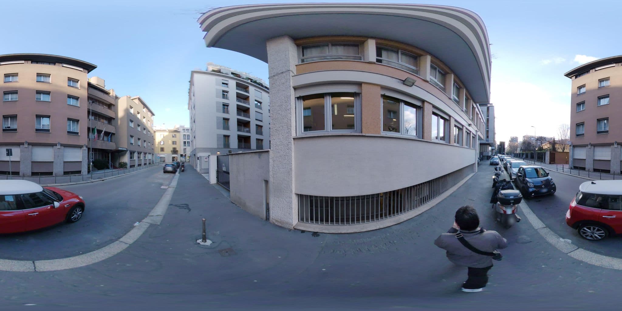 Street view near Crivi's Hotel, Milan — © mapconcierge (CC BY-SA · Mapillary)