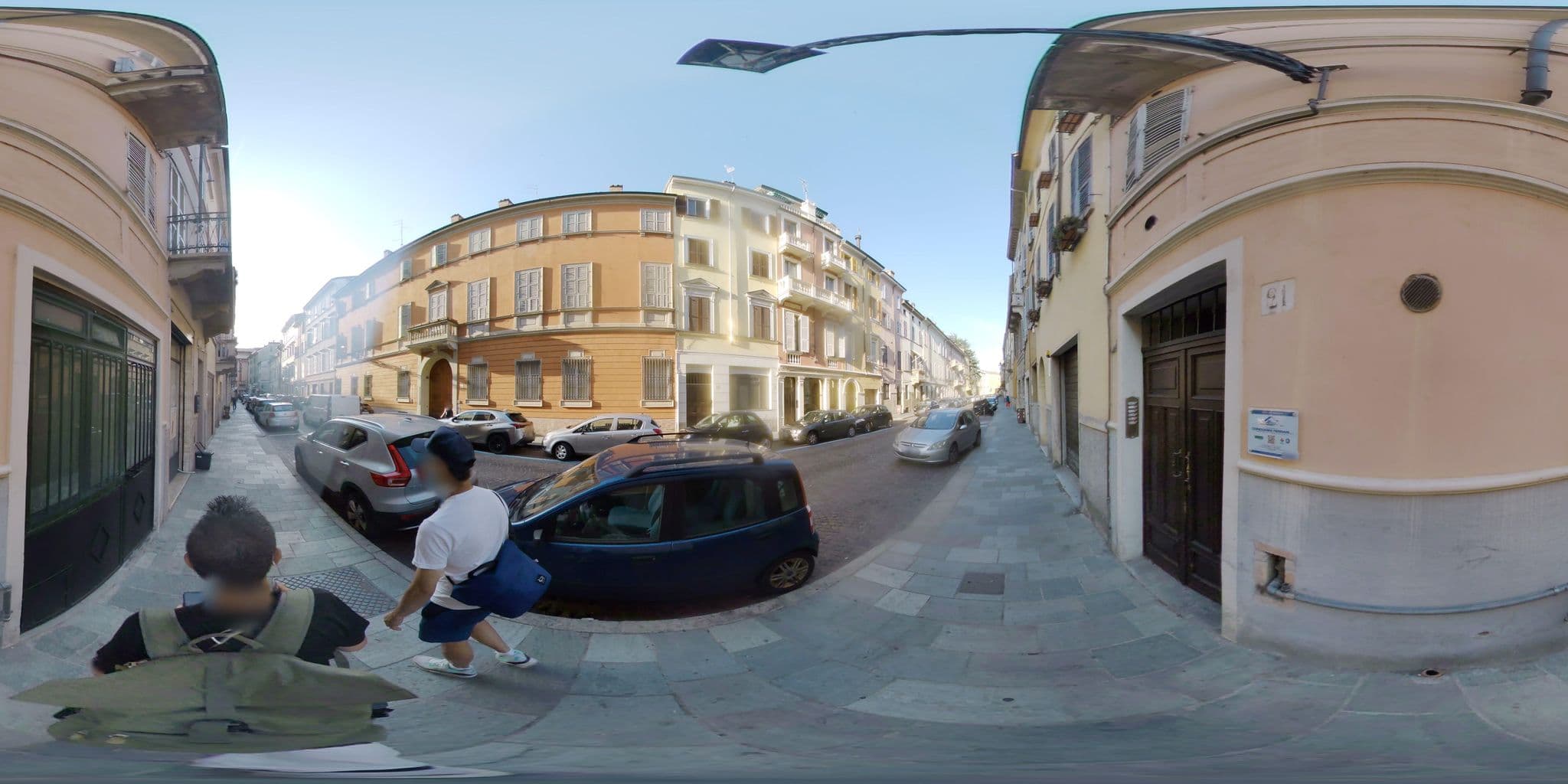 Street view near Le Stanze di Rigoletto, Parma — © mapconcierge (CC BY-SA · Mapillary)