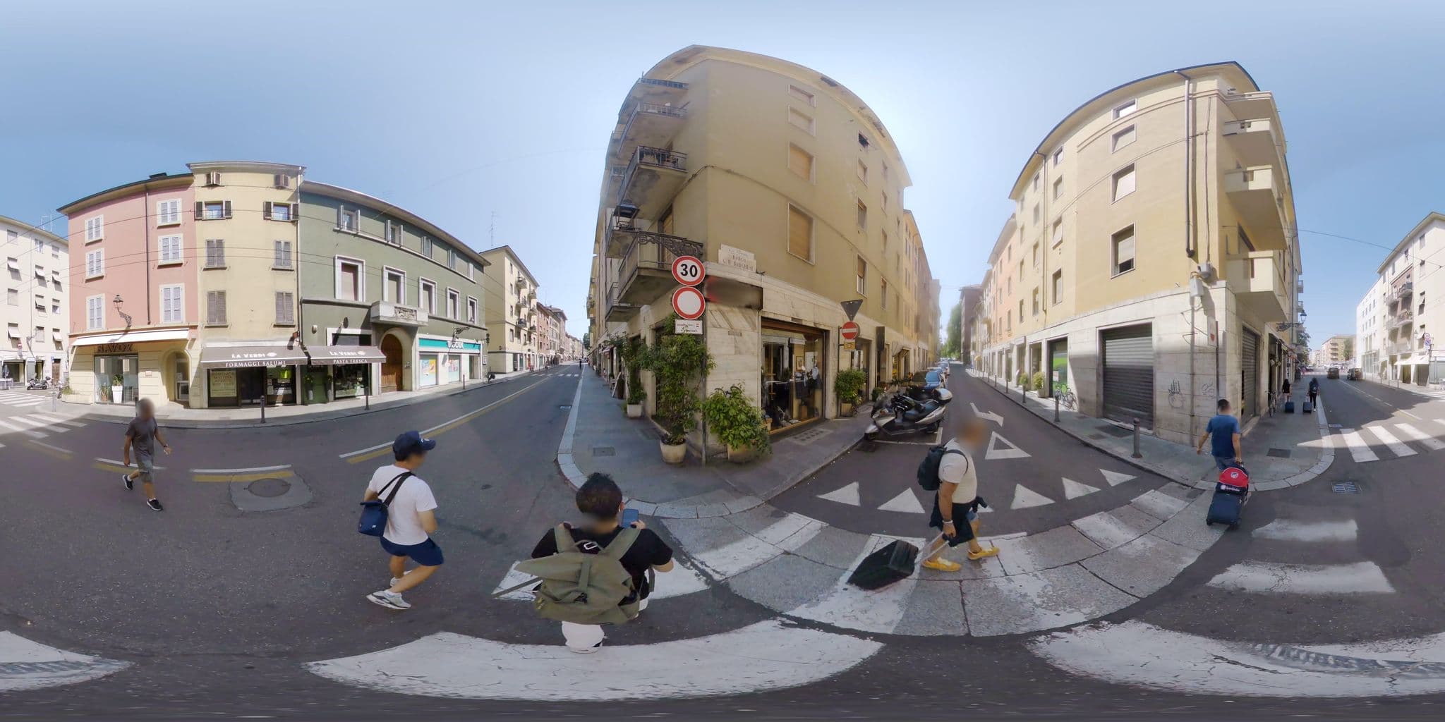 Street view near Savoy, Parma — © mapconcierge (CC BY-SA · Mapillary)