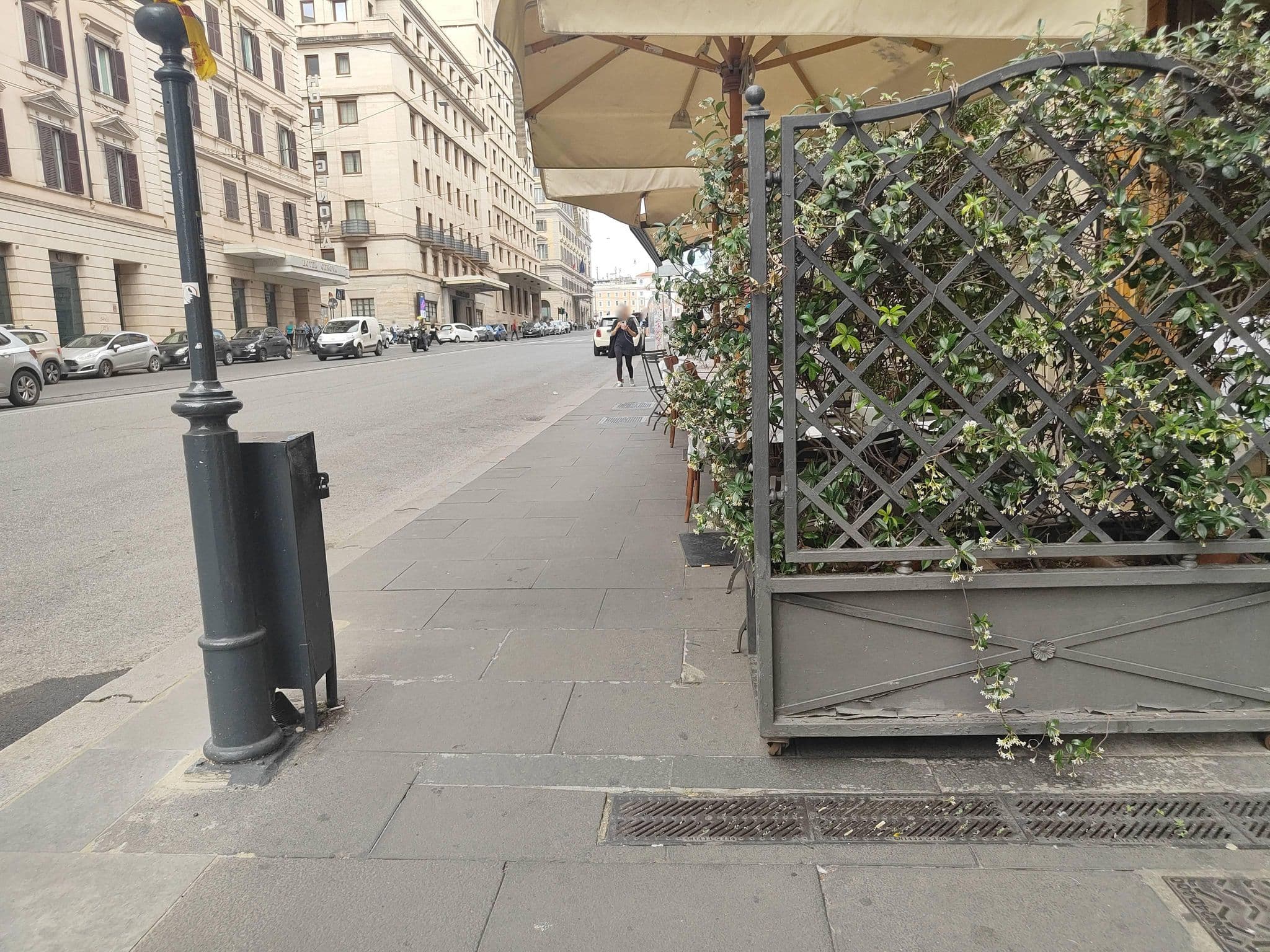 Street view near Hotel Marcantonio, Monti