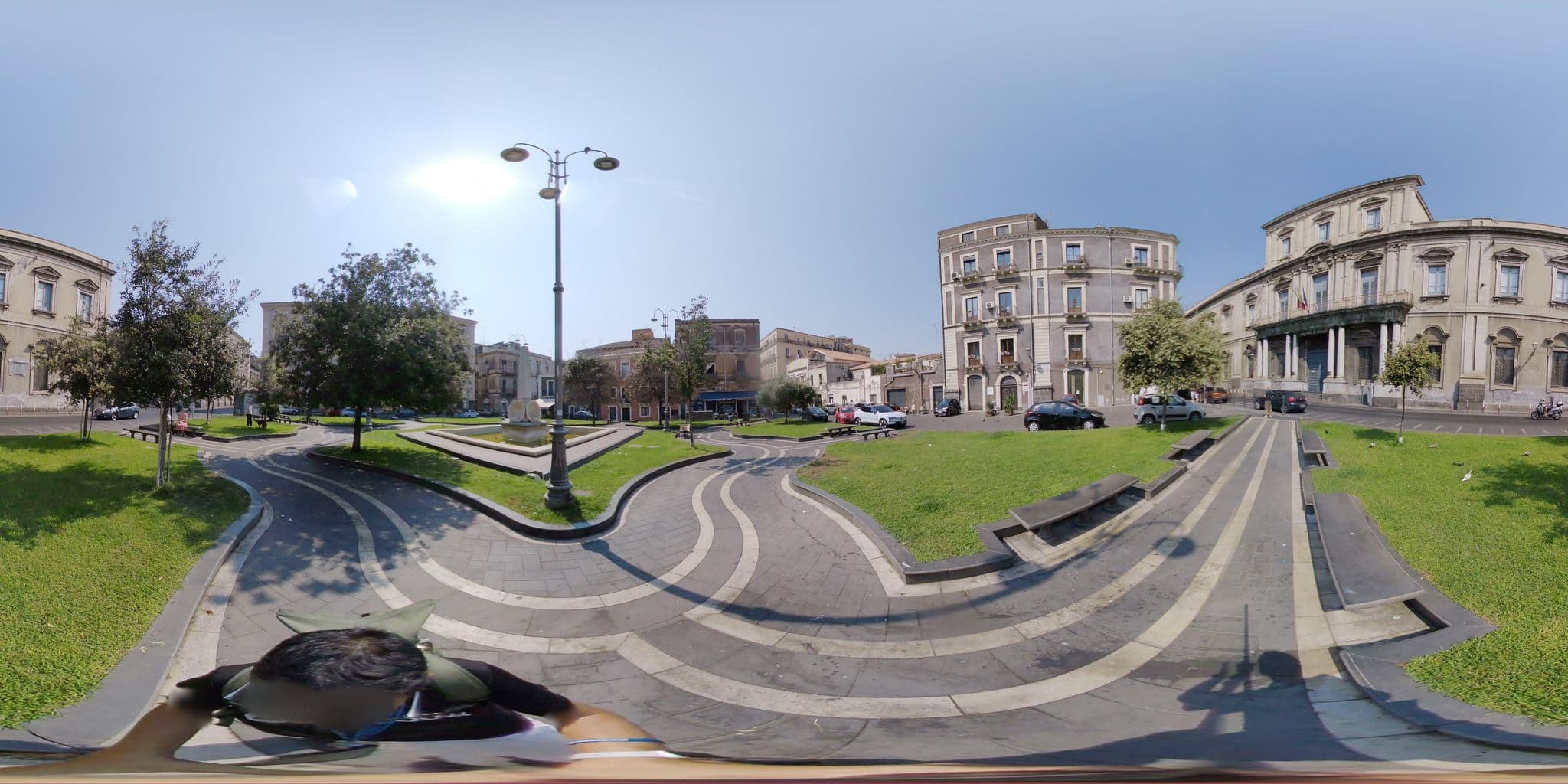 Street view near Suite Cutelli, Catania