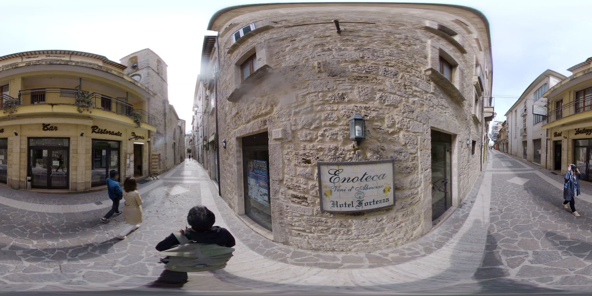 Street view near Hotel Ristorante Fortezza, Villa Lempa — © mapconcierge (CC BY-SA · Mapillary)