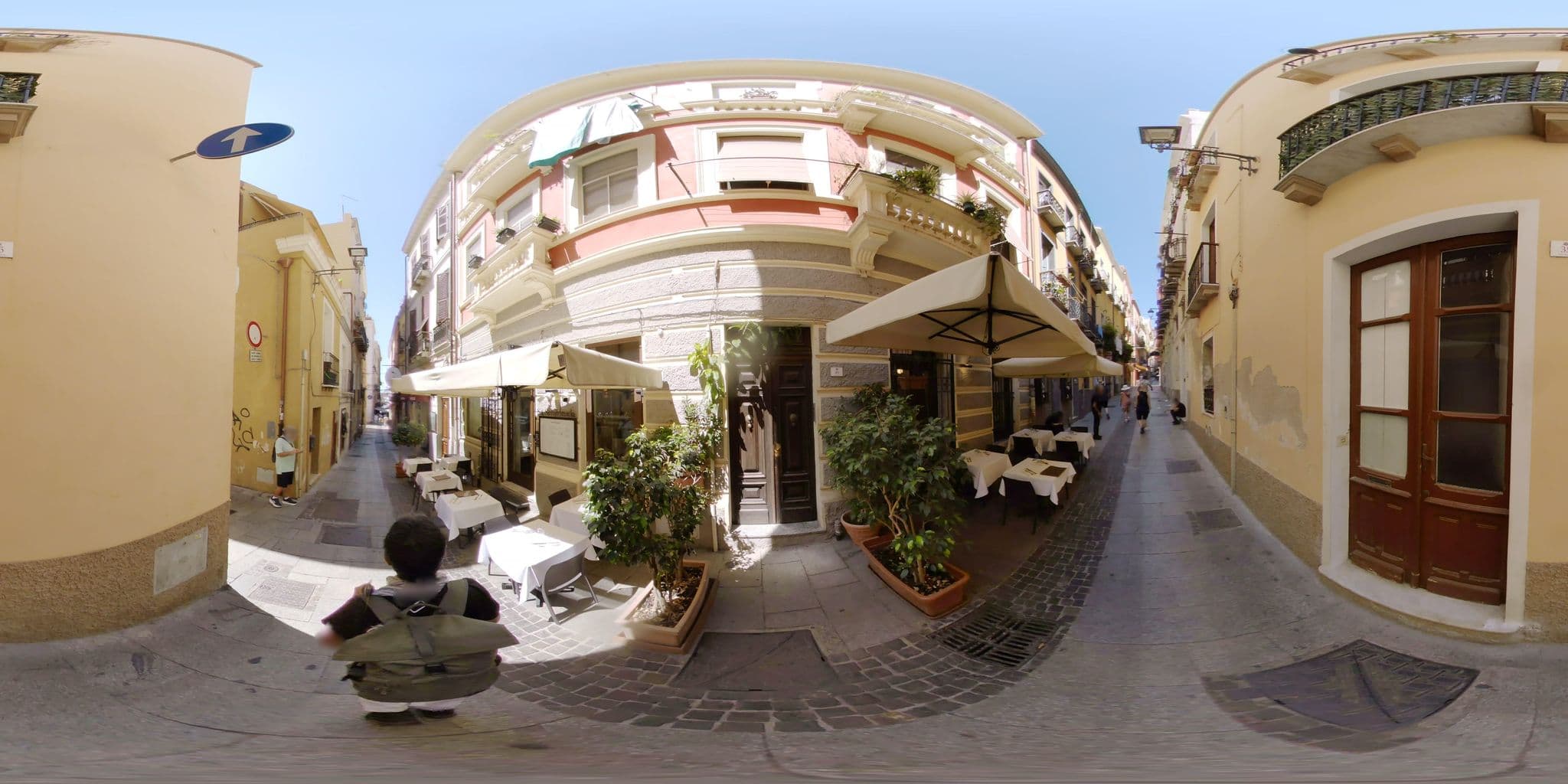 Street view near L'Ambasciata, Cagliari — © mapconcierge (CC BY-SA · Mapillary)