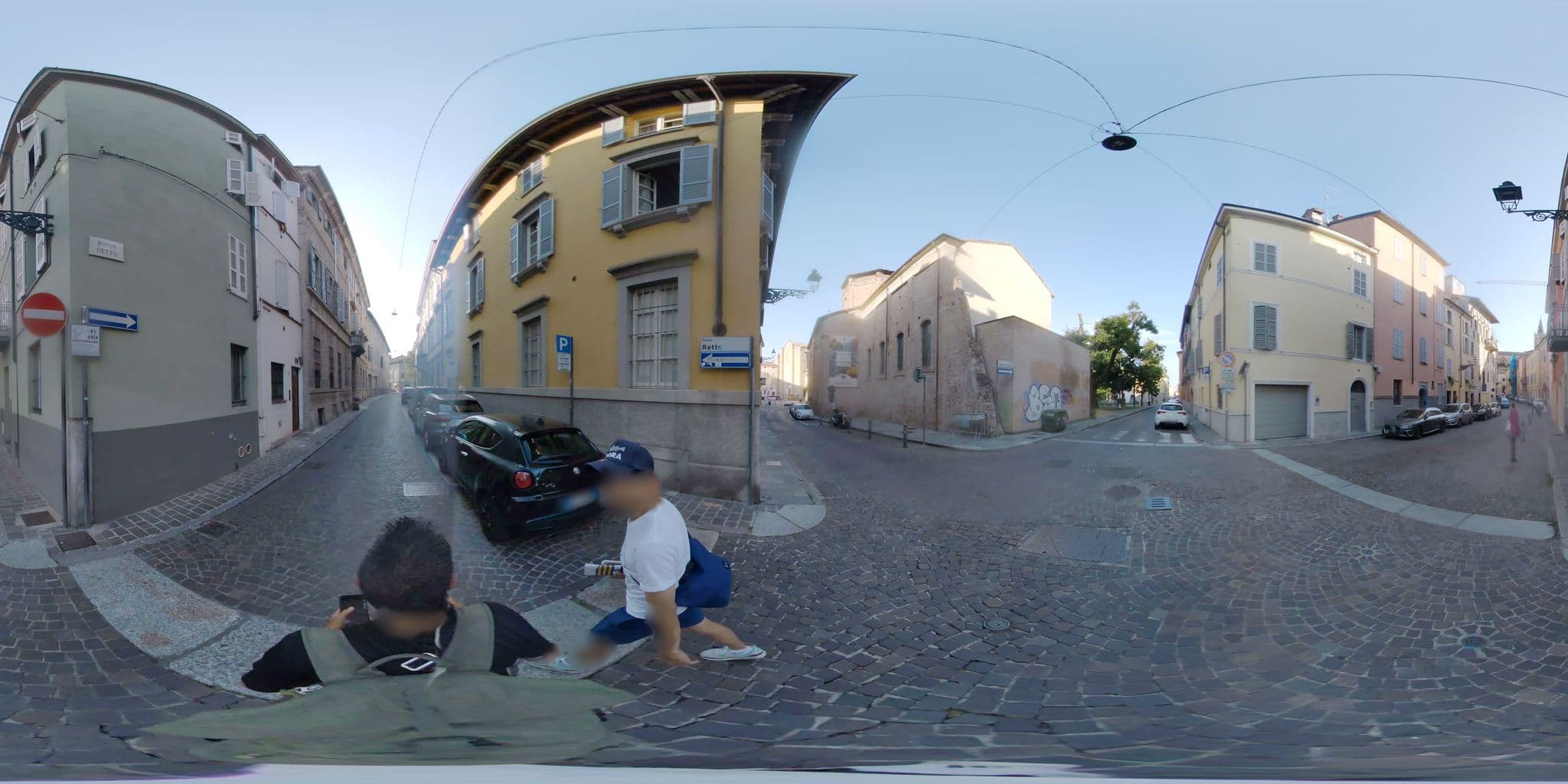 Street view near B&B Al Battistero d’Oro, Parma — © mapconcierge (CC BY-SA · Mapillary)