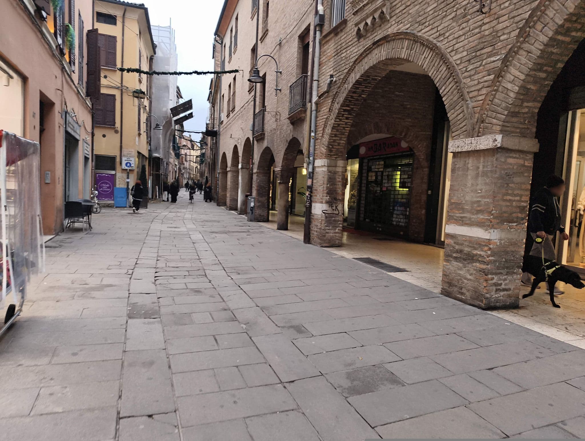 Street view near Ariosto Suite, Ferrara — © marcuscalabresus (CC BY-SA · Mapillary)