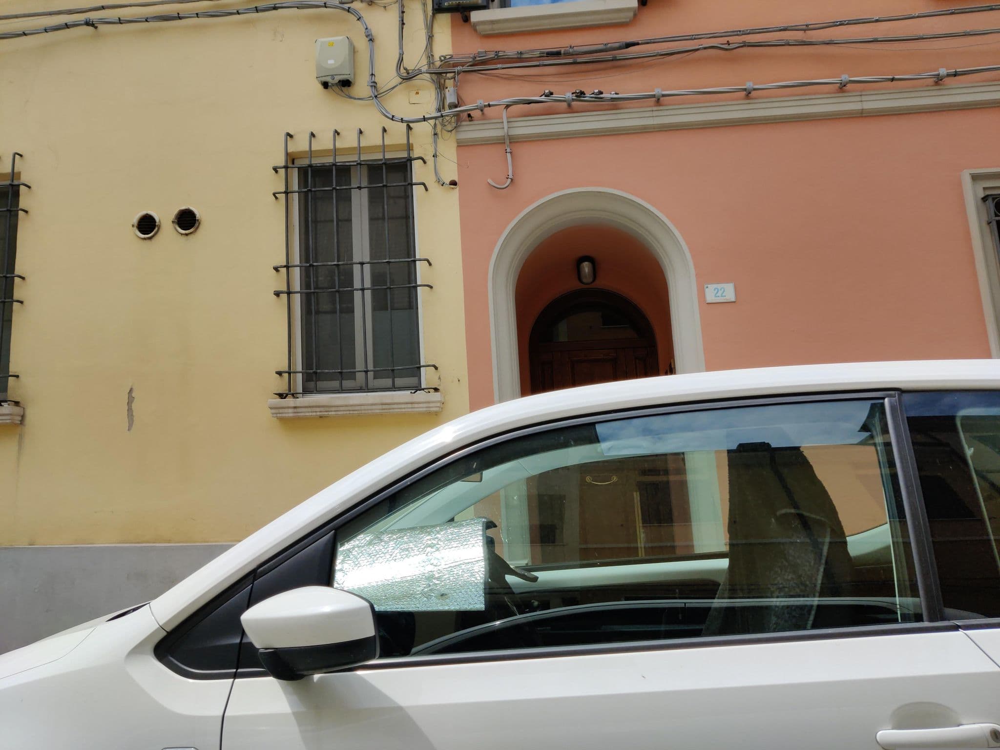 Street view near Hotel Lory, Forlì — © evvemoscia (CC BY-SA · Mapillary)