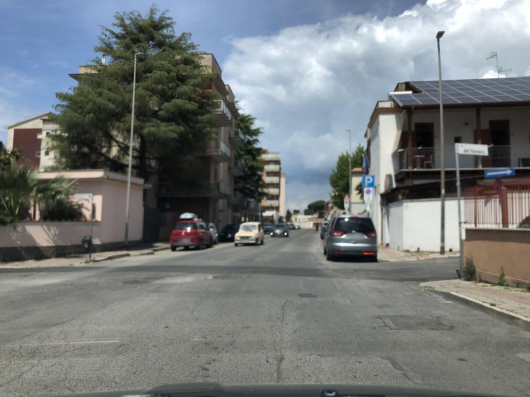 Street view near Bel Sole, Civitavecchia — © panbauletto (CC BY-SA · Mapillary)