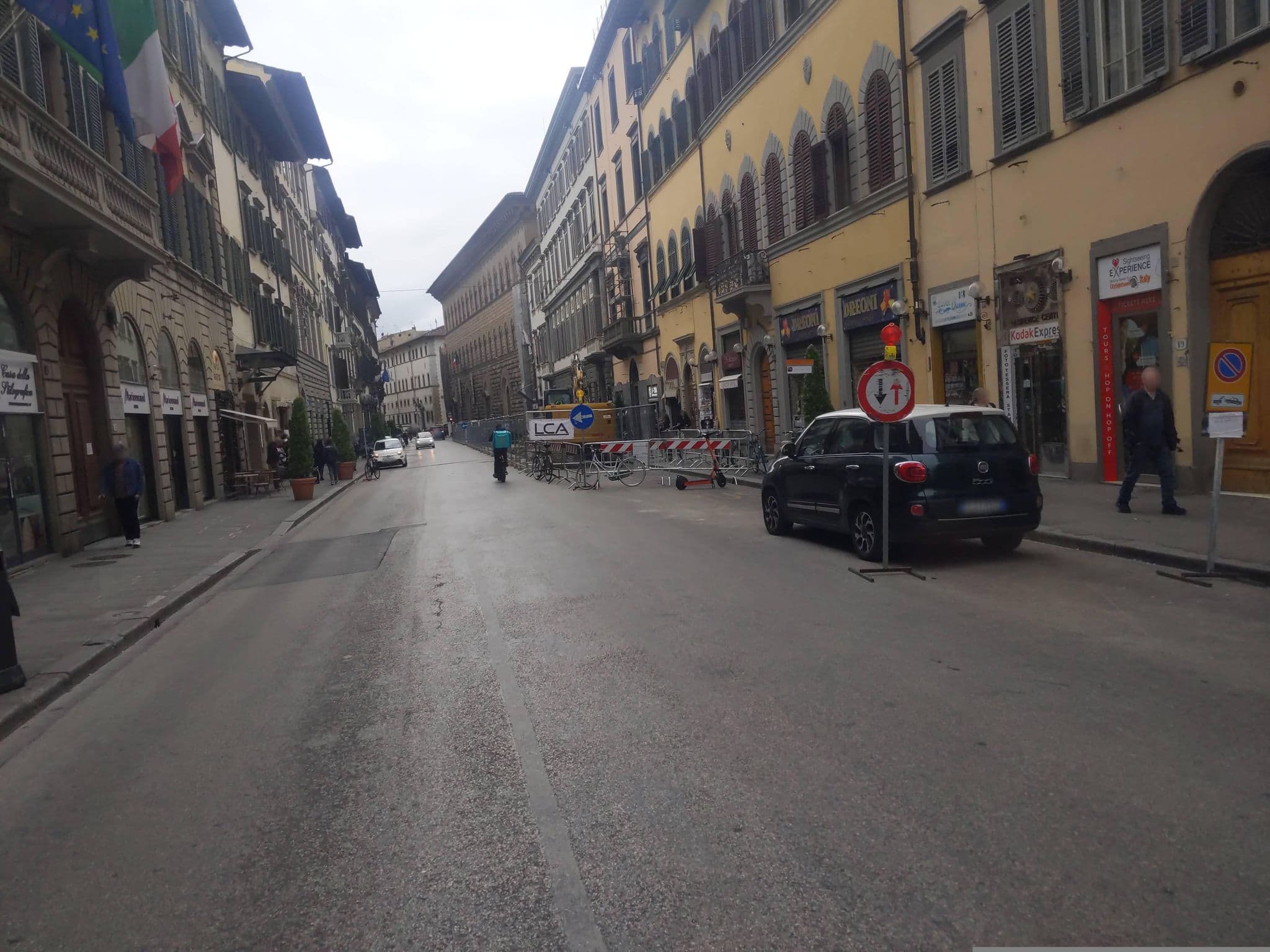 Street view near B&B Gia Via Larga, Florence