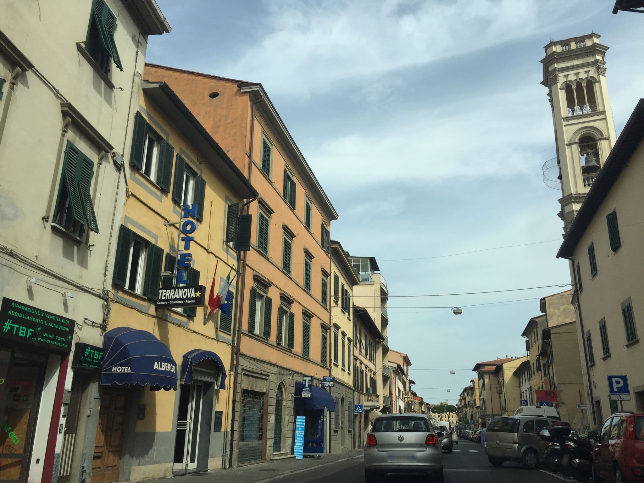 Street view near Terranova, Pisa
