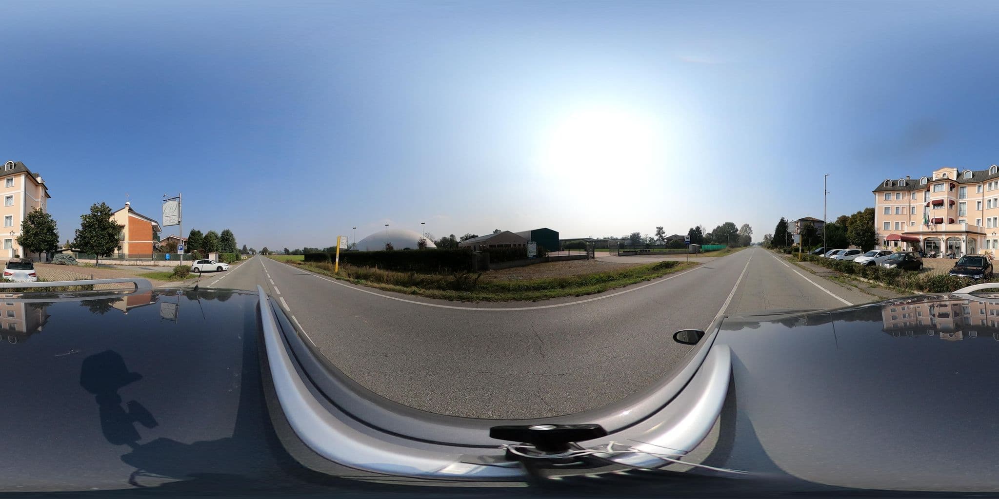 Street view near hotel green, Settimo Torinese — © canfe (CC BY-SA · Mapillary)