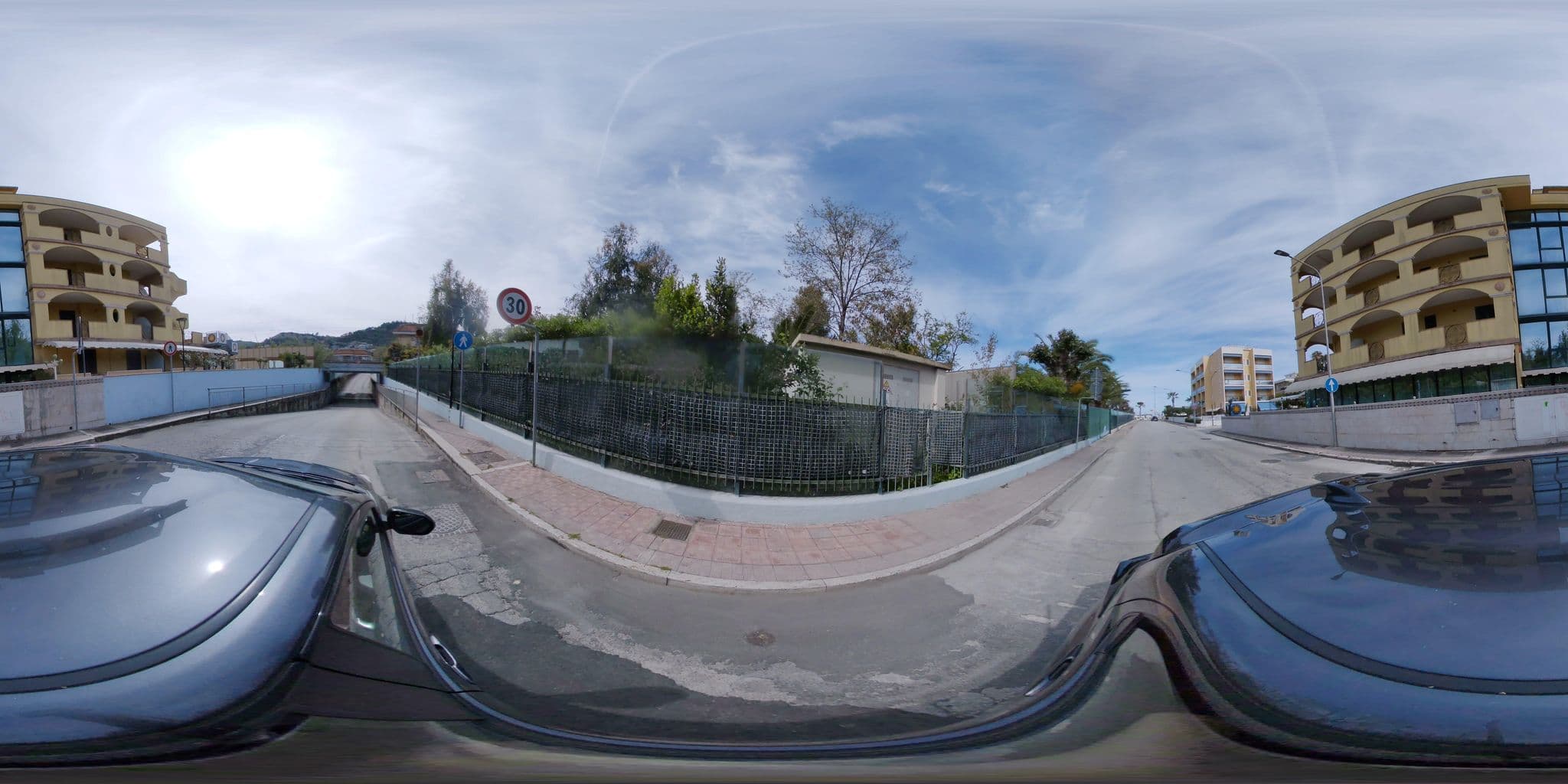 Street view near Residence Costa Azzurra, Grottammare — © mapconcierge (CC BY-SA · Mapillary)