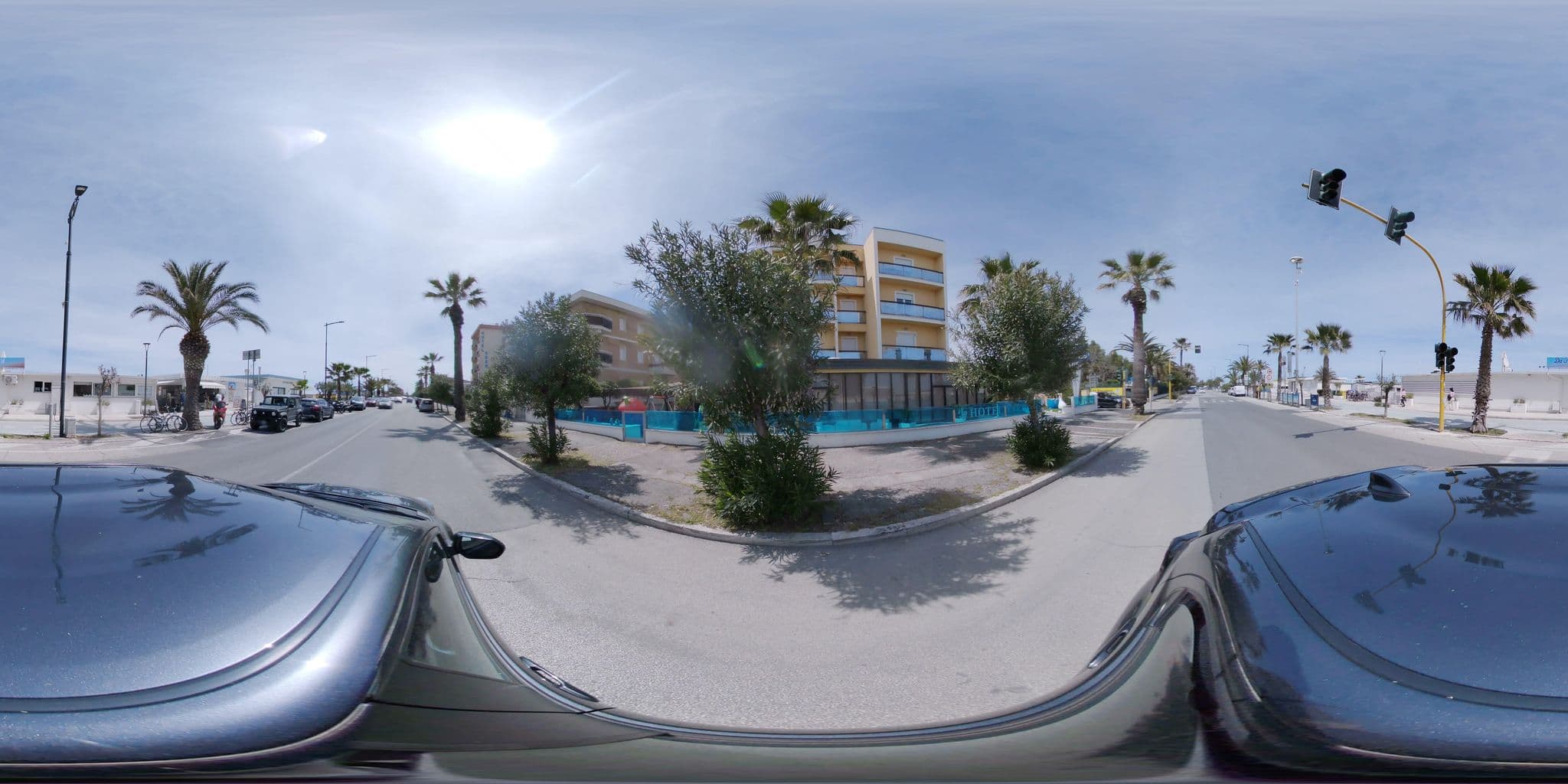 Street view near Hotel Paradiso, Grottammare — © mapconcierge (CC BY-SA · Mapillary)