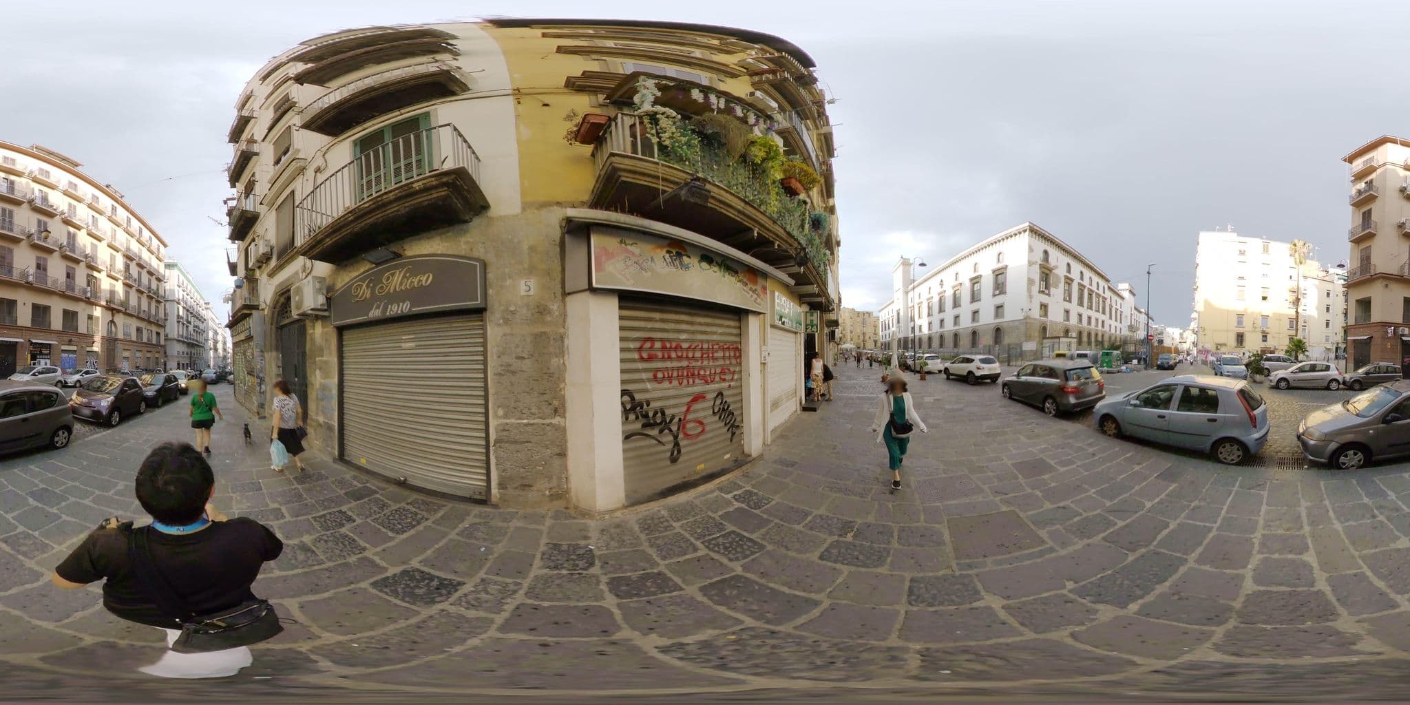 Street view near Gaia's place, Naples — © mapconcierge (CC BY-SA · Mapillary)