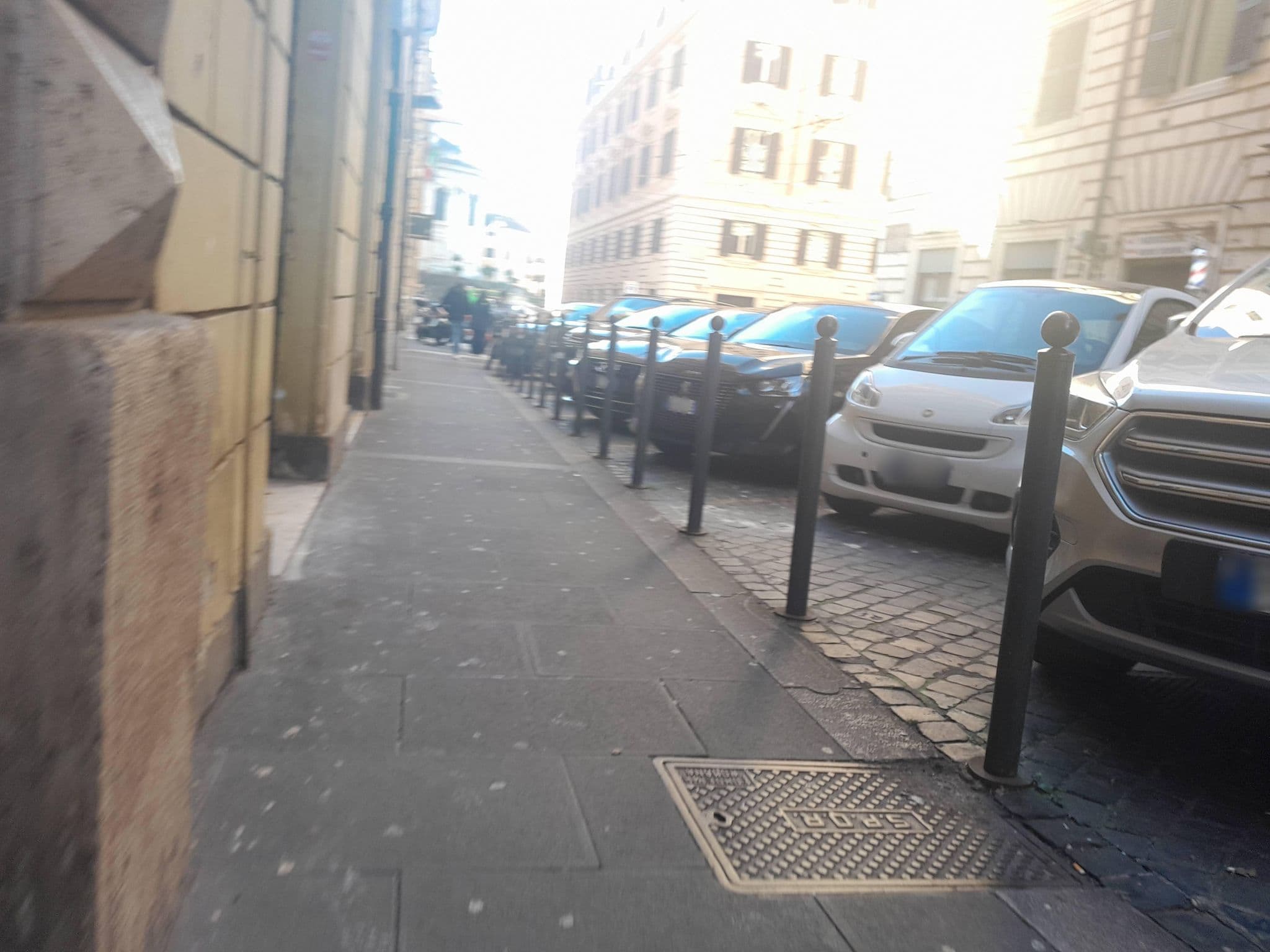 Street view near Hotel Demetra Capitolina, Monti — © omfg_notpr (CC BY-SA · Mapillary)