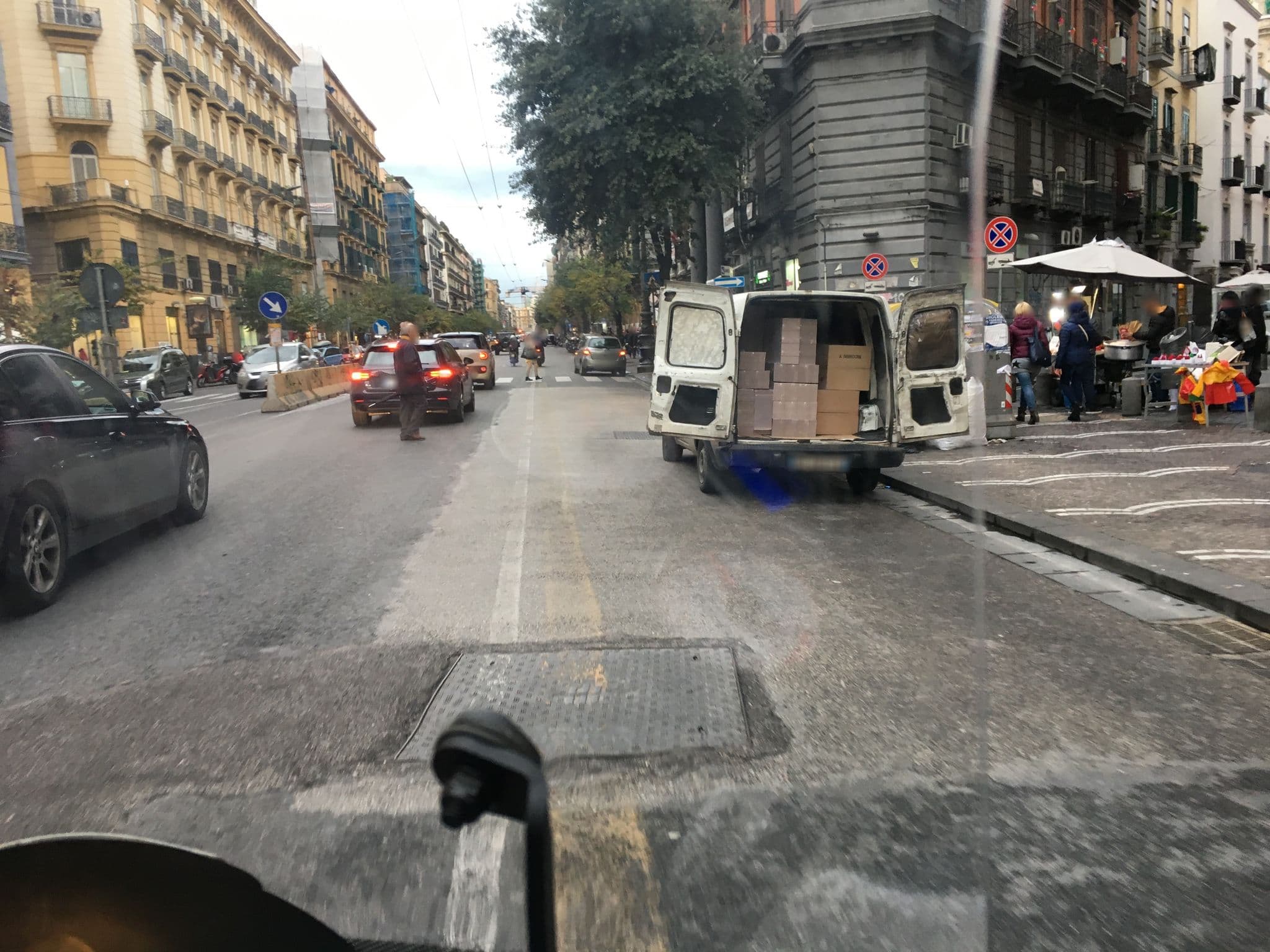 Street view near B&B Funikuli Funikula, Naples — © andrea96 (CC BY-SA · Mapillary)