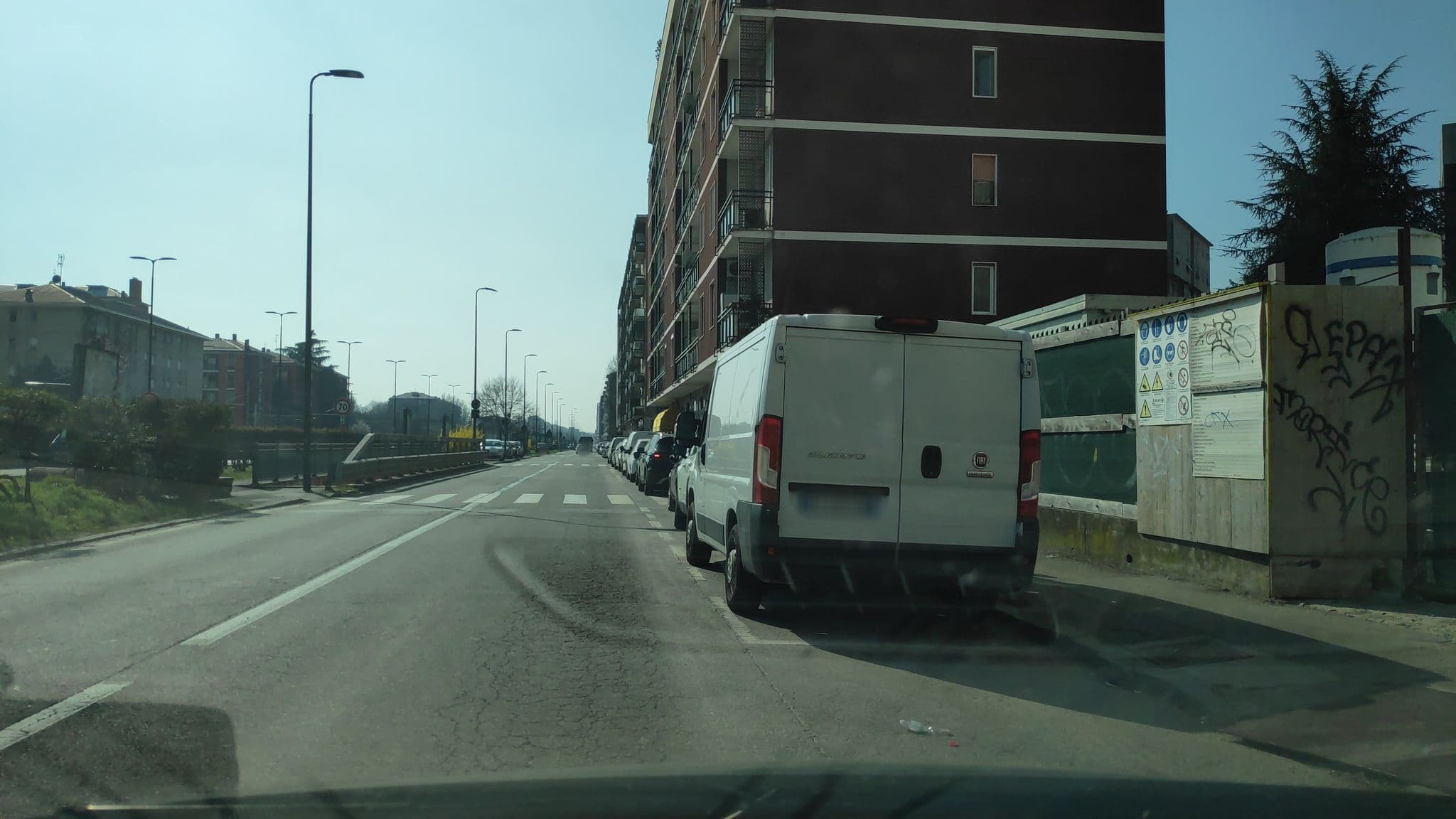 Street view near Hotel Adam, Adriano — © marcuscalabresus (CC BY-SA · Mapillary)