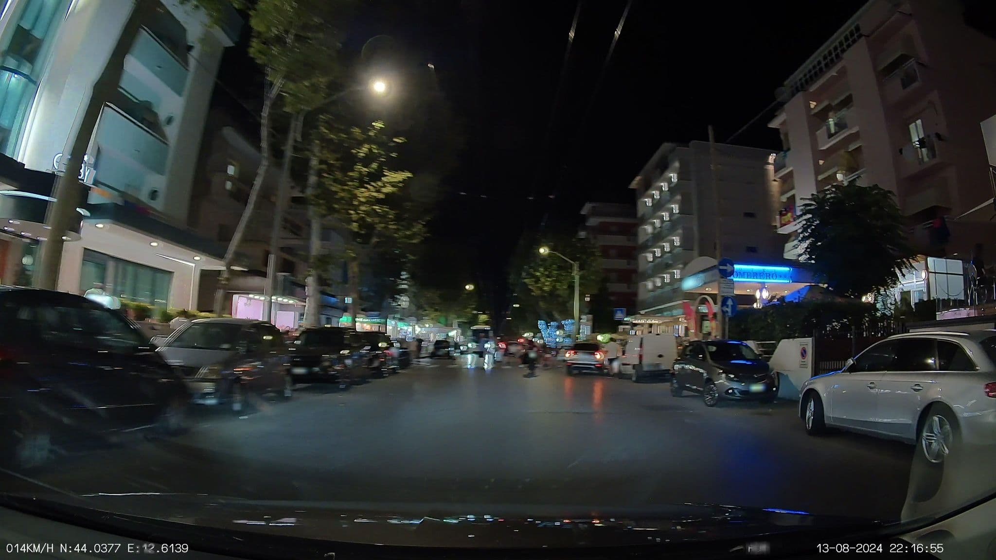 Street view near Holiday Apartments Rivazzurra, Rimini