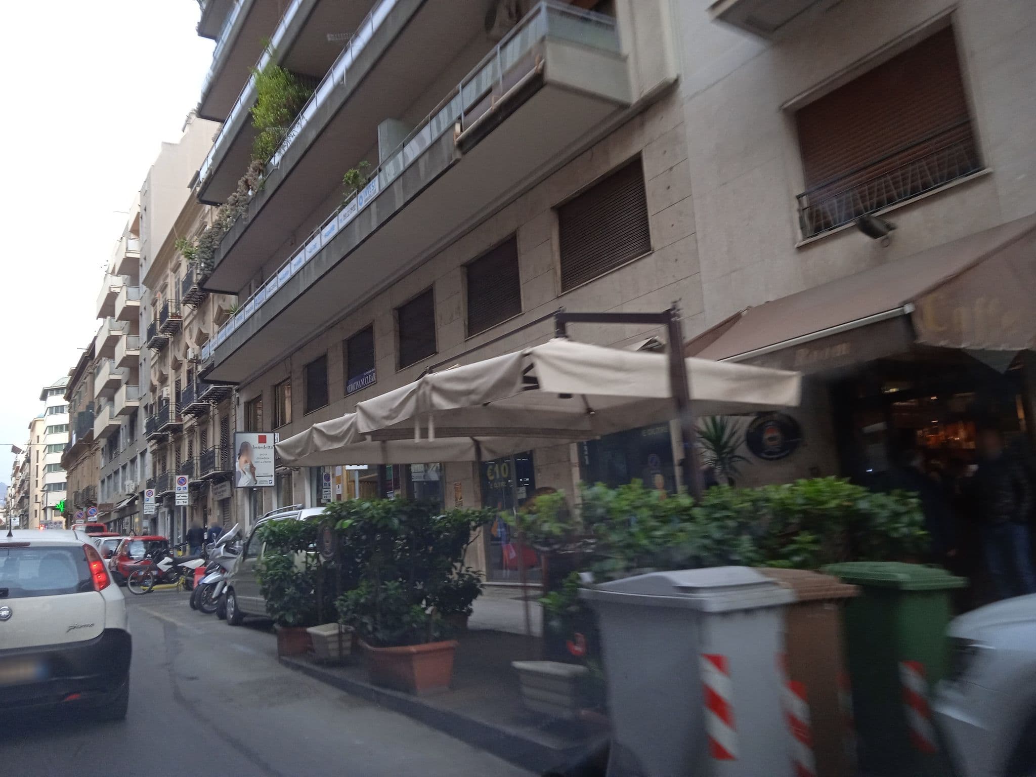 Street view near Hotel Elite, Palermo