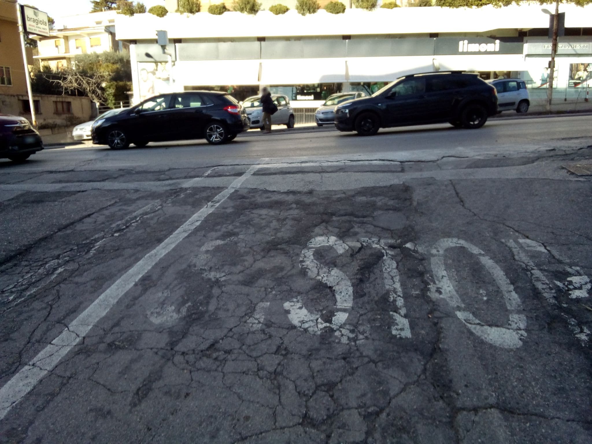 Street view near Hotel Grifone, Perugia — © adusampson (CC BY-SA · Mapillary)