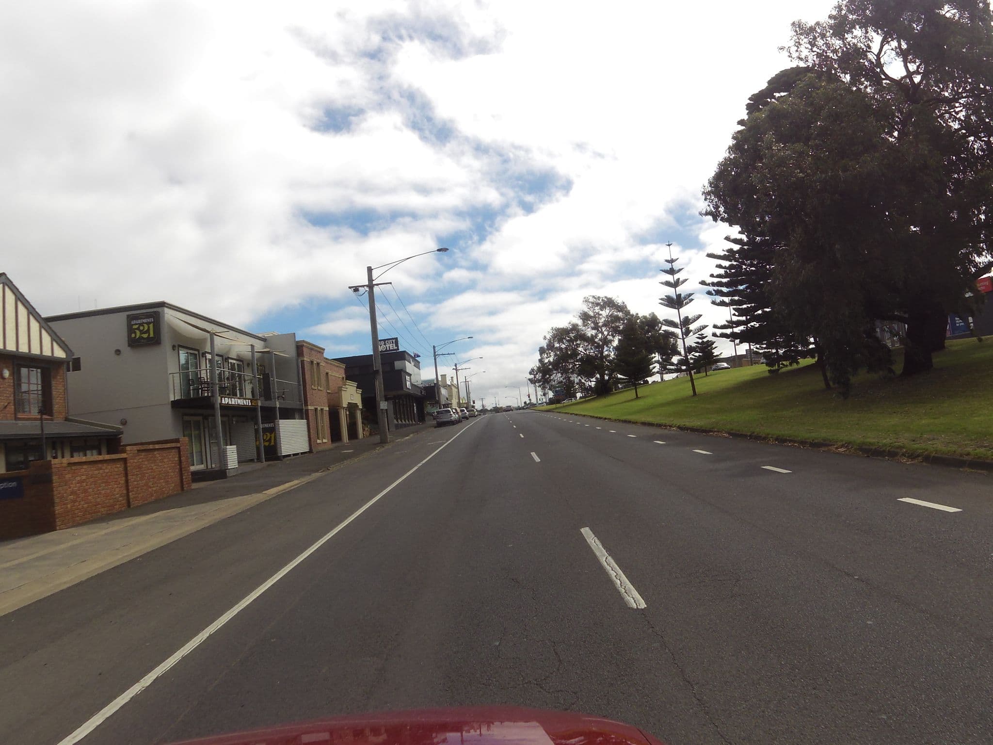 Street view near Tudor Motor Inn, Warrnambool — © skillsy (CC BY-SA · Mapillary)