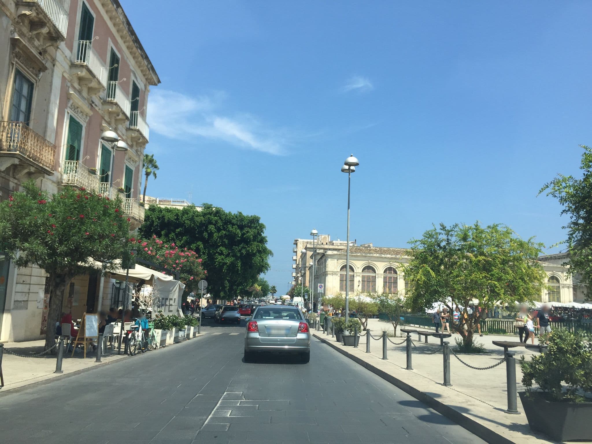 Street view near Apollo, Siracusa