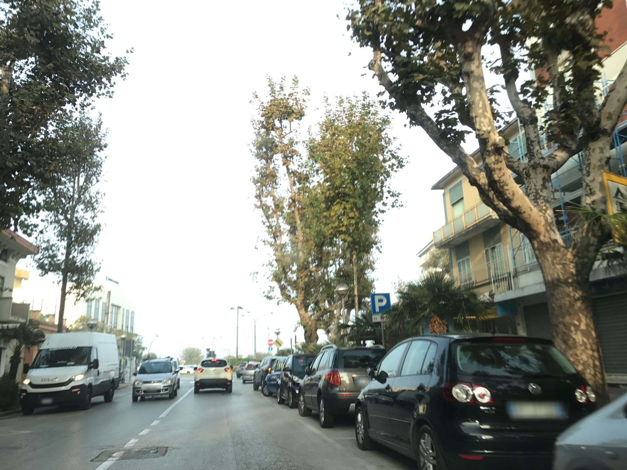 Street view near Hotel President, Rimini — © asturksever (CC BY-SA · Mapillary)