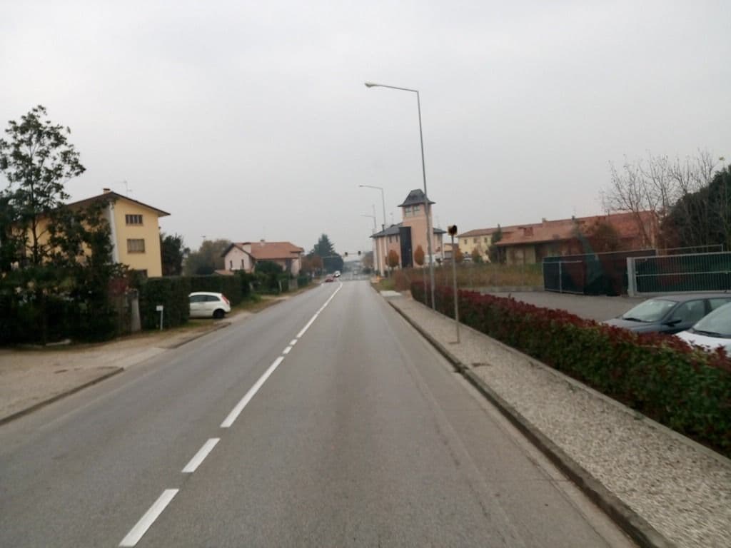 Street view near Albergo Da Nando, Mortegliano — © emicall (CC BY-SA · Mapillary)