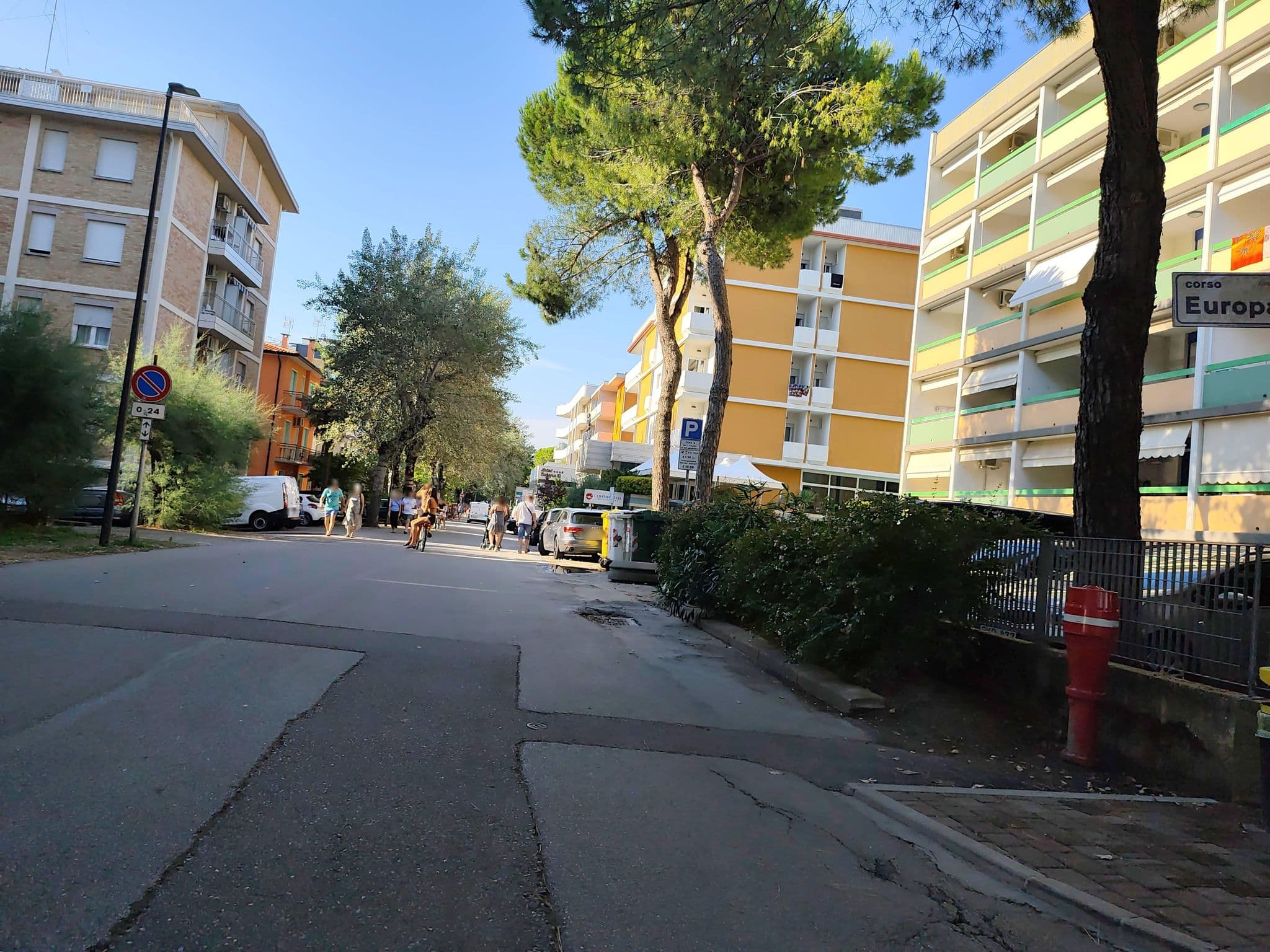 Street view near Vera Cruz, Bibione