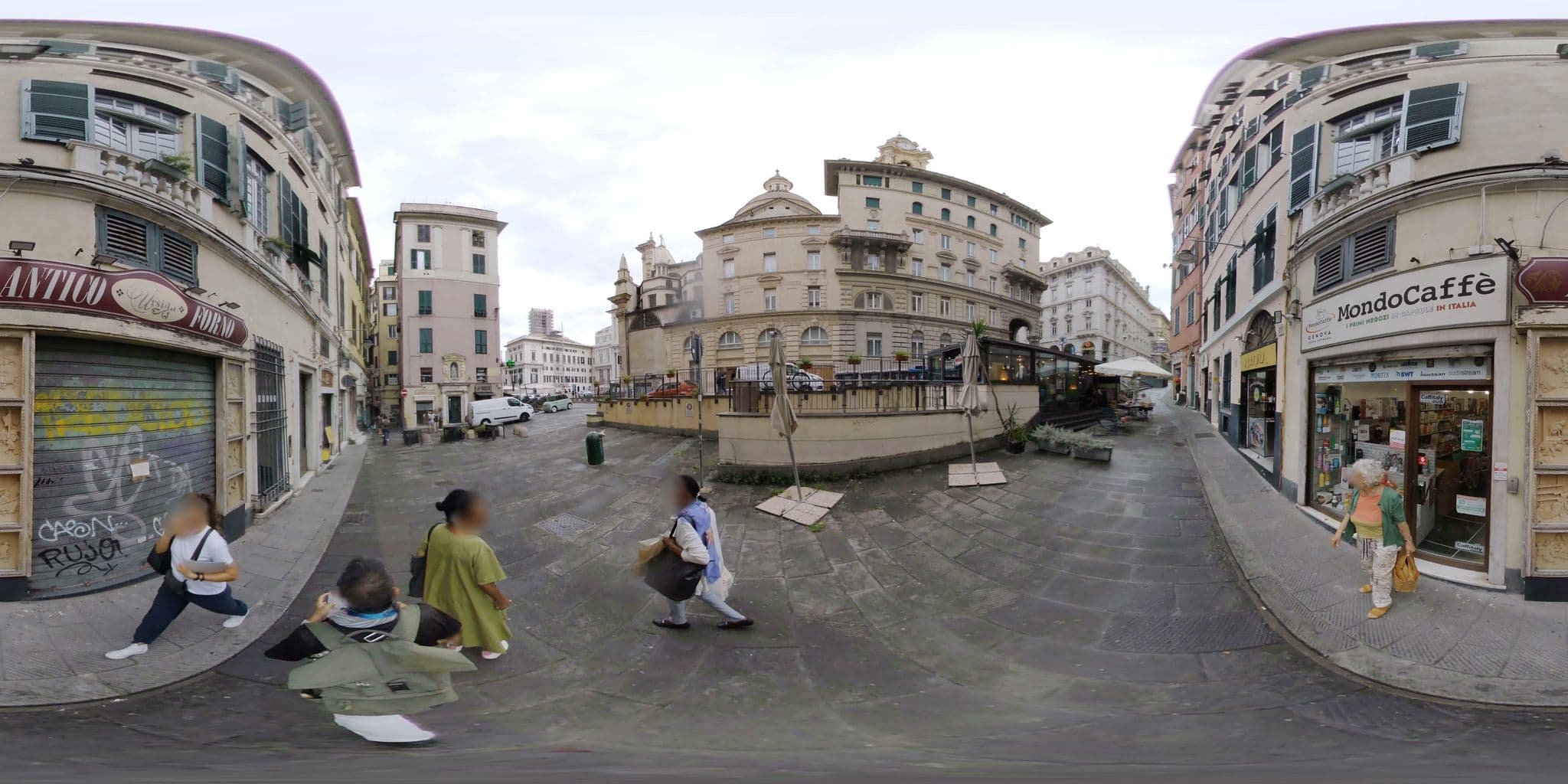 Street view near Lovin Genoa guest house, Genoa