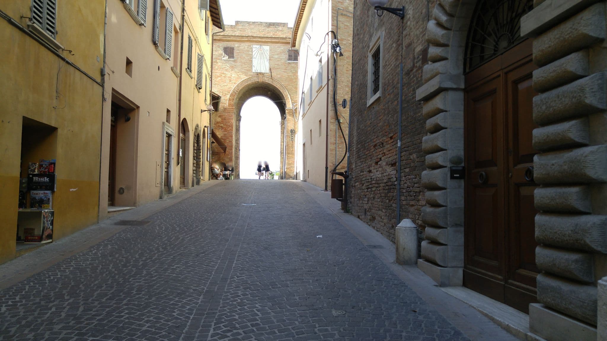 Street view near Porta Santa Lucia, Urbino — © sorcrosc (CC BY-SA · Mapillary)