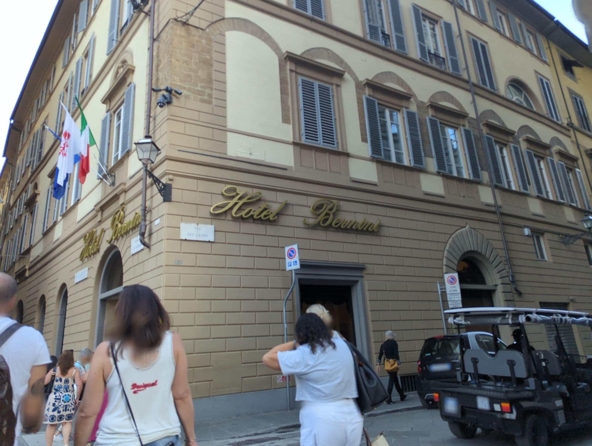 Street view near Hotel Bernini, Florence