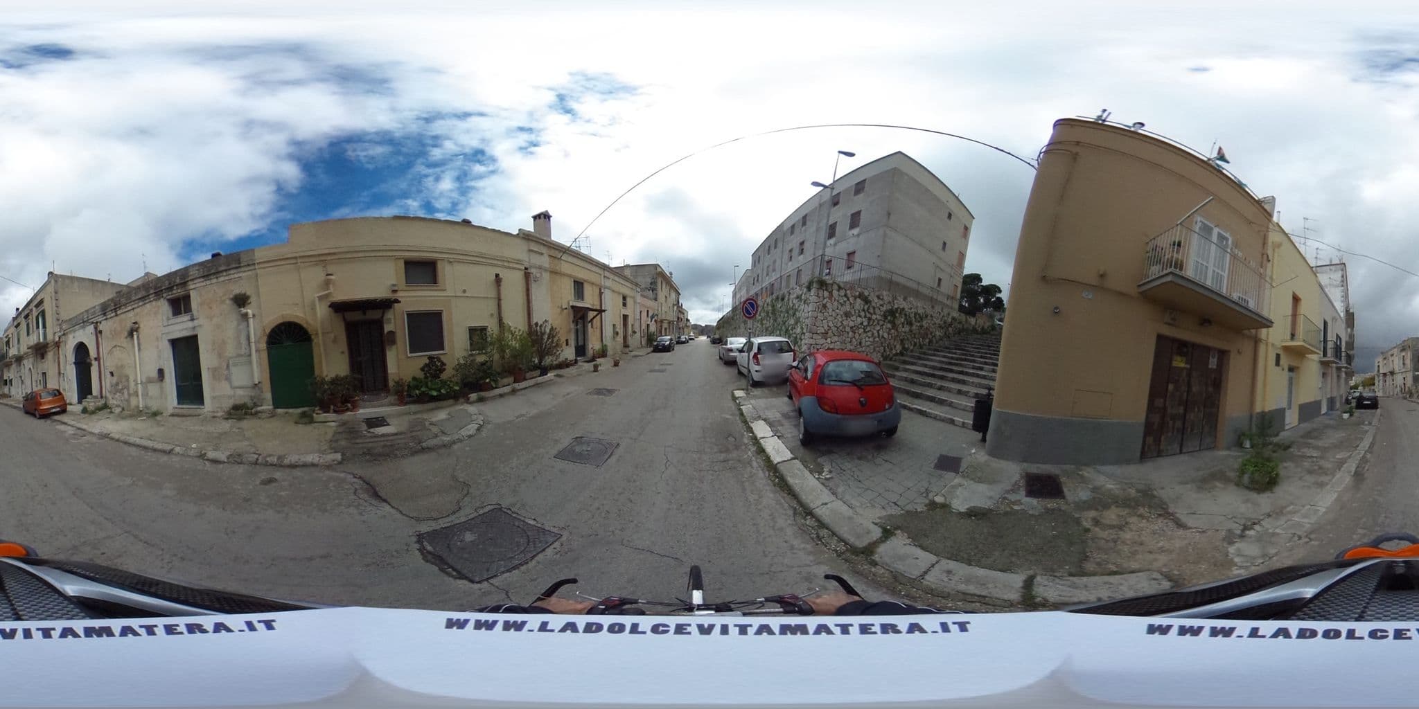 Street view near B&B Casastella, Matera
